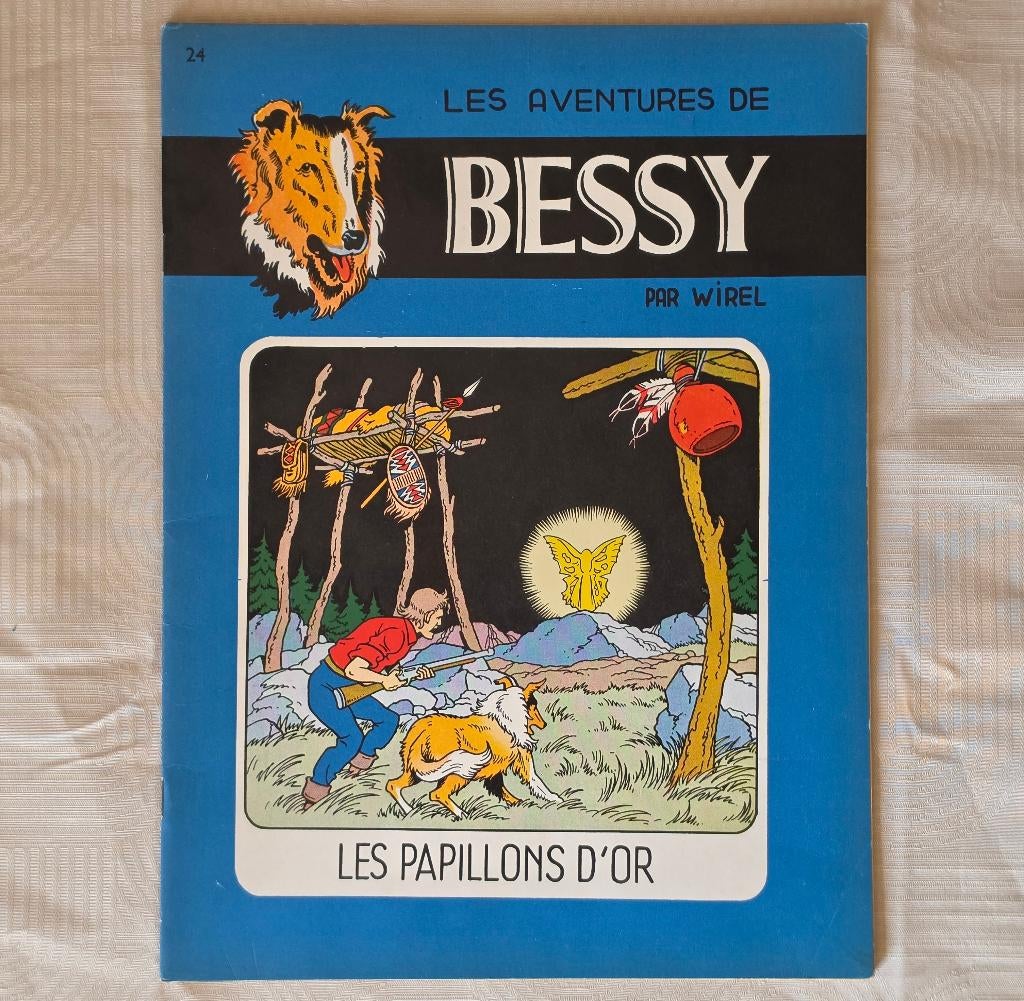 BESSY 24 ( 1 édition / 1e druk ) Les Papillons D'or 1958, Livres, Enlèvement ou Envoi, Wirel, Une BD, Utilisé