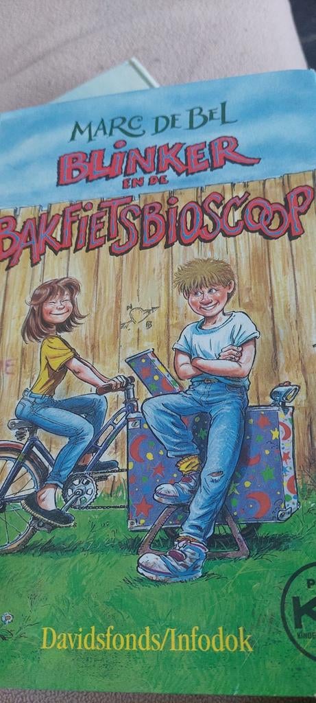 Marc de Bel - Blinker en de bakfietsbioscoop, Boeken, Ophalen of Verzenden, Marc de Bel
