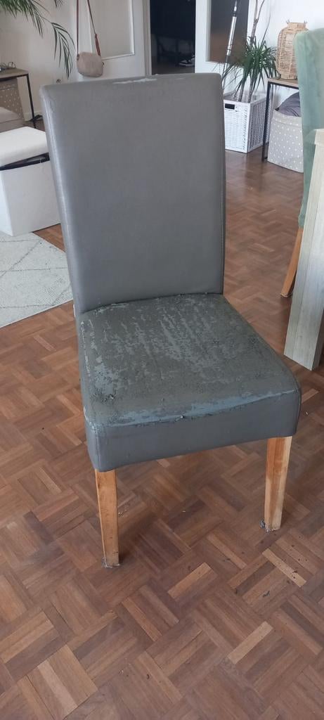 Chaise à restaurer, Maison & Meubles, Chaises, Enlèvement, Cuir