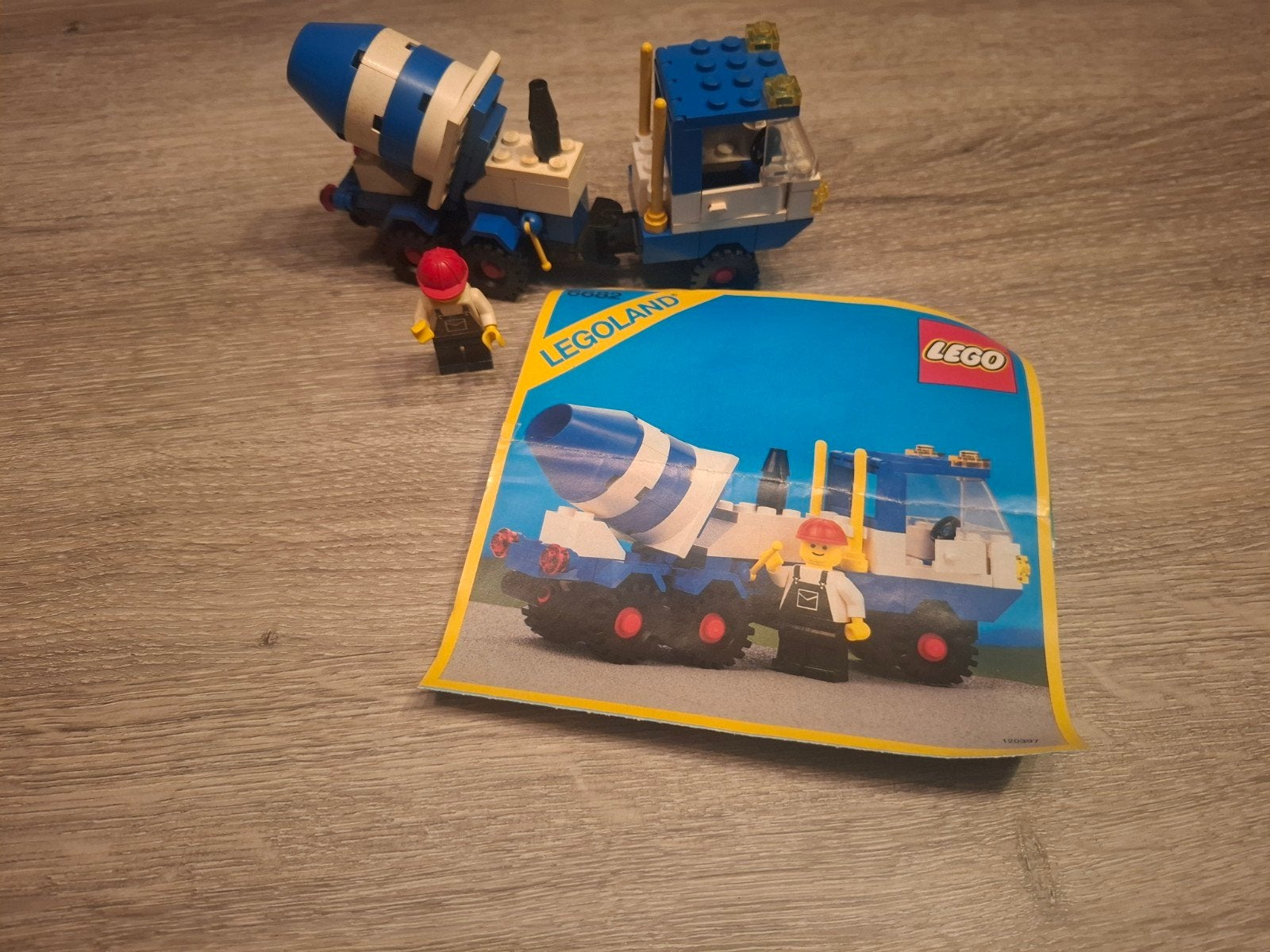 betonmolen van lego, Lego, Inclusief instructies, Ophalen of Verzenden, Complete set