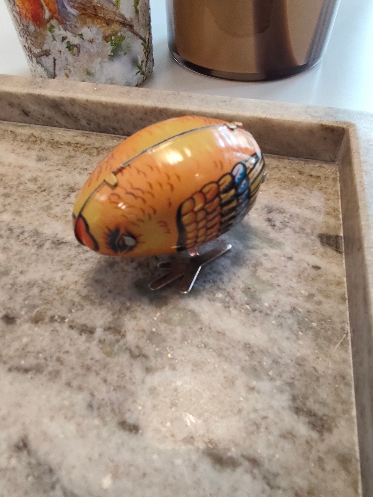 Pecking chicken vintage speelgoed, Antiek en Kunst, Ophalen