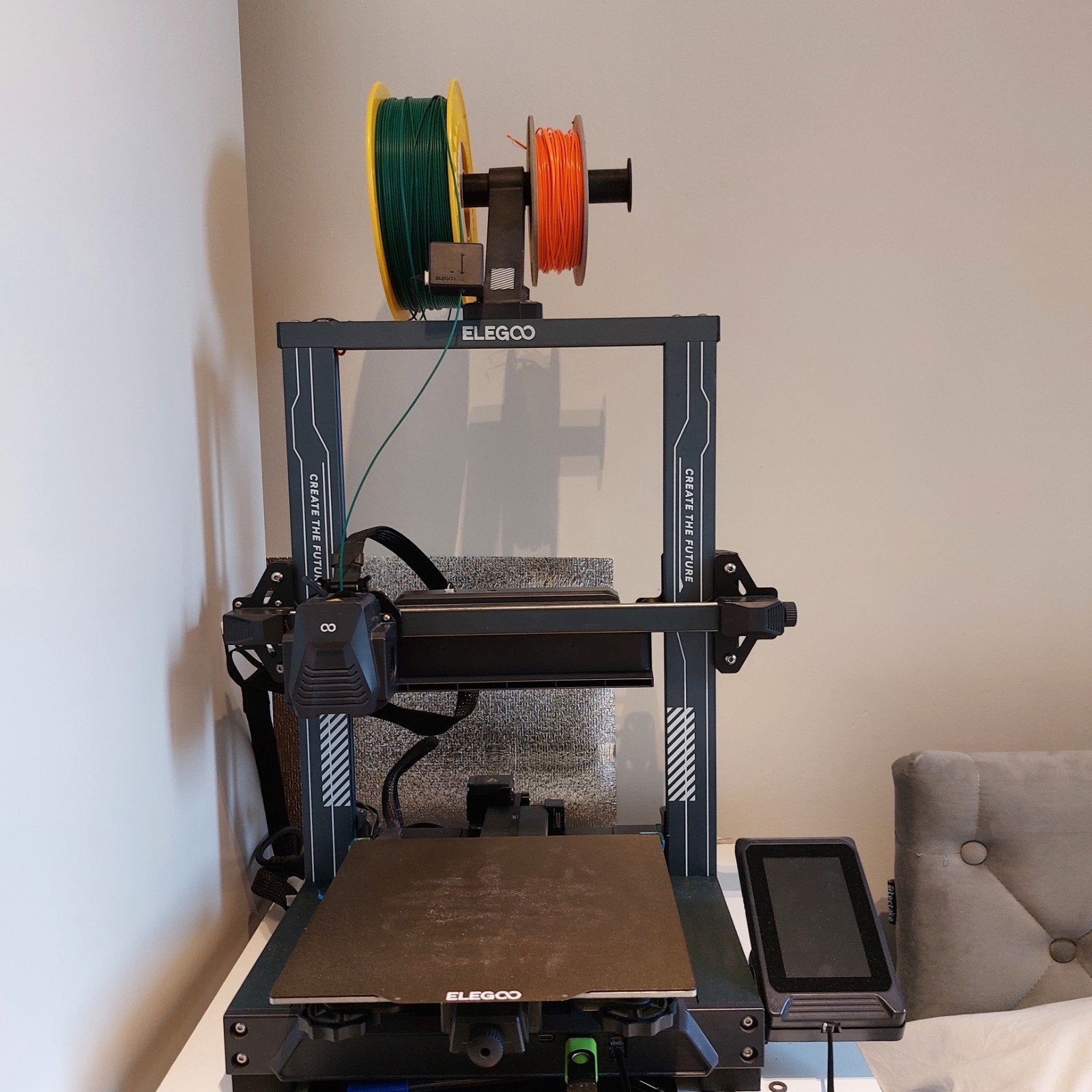Elegoo neptune 4 pro 3d printer., Computers en Software, 3D Printers, Zo goed als nieuw, Filament, Ophalen