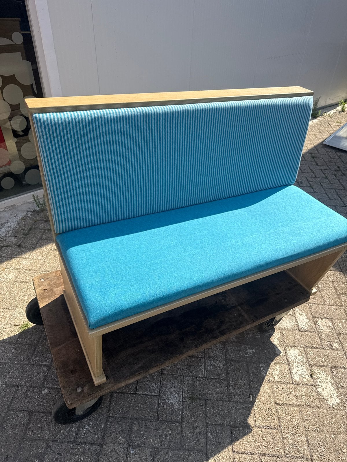 Horeca bankstelen 4 x120 cm breed en 1x160 cm stevig, Ophalen