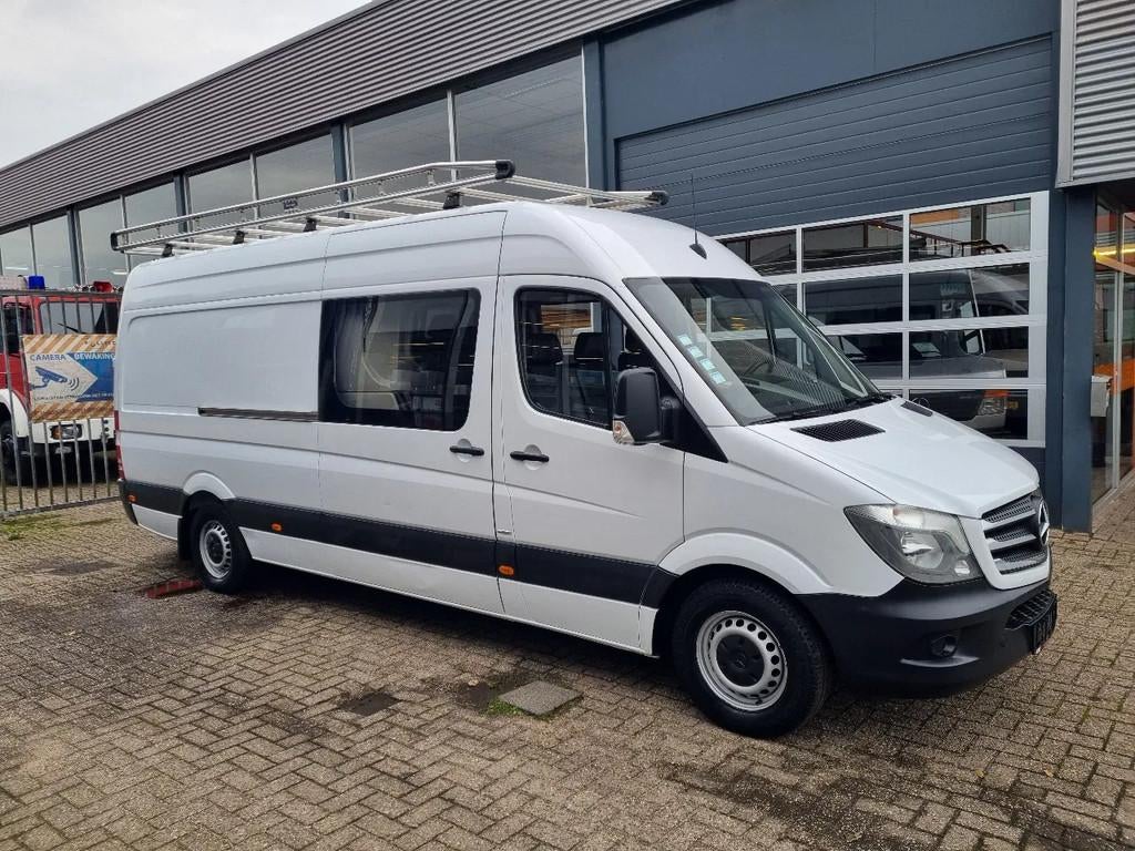 Mercedes-Benz Sprinter 314 CDI Maxi Dubbele cabine Doka 6 Zi, Cuir, Achat, 105 ch, Euro 6