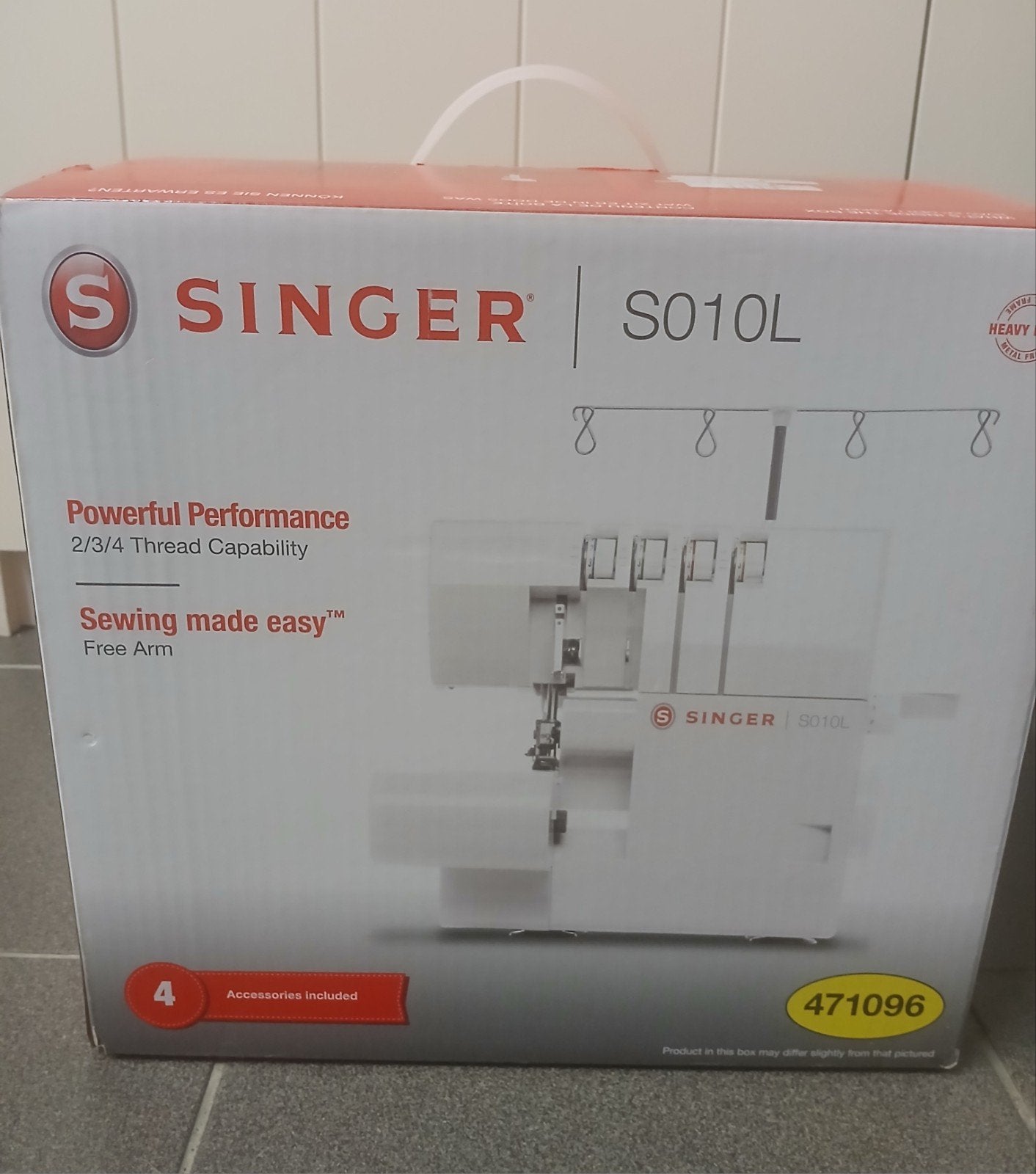 Naaimachine Singer S010L overlocker, Ophalen, Naaimachine, Singer
