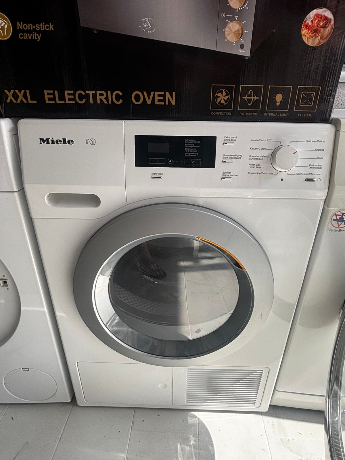 Sèche-linge Miele T1 – Garantie 1 an, 6 à 8 kg, Enlèvement, Reconditionné, Classe énergétique A ou plus économe