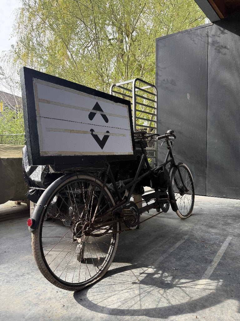 oude antieke tandemfiets zwart, Vélos & Vélomoteurs, Vélos | Tandems, Utilisé, Moins de 10 vitesses, Enlèvement