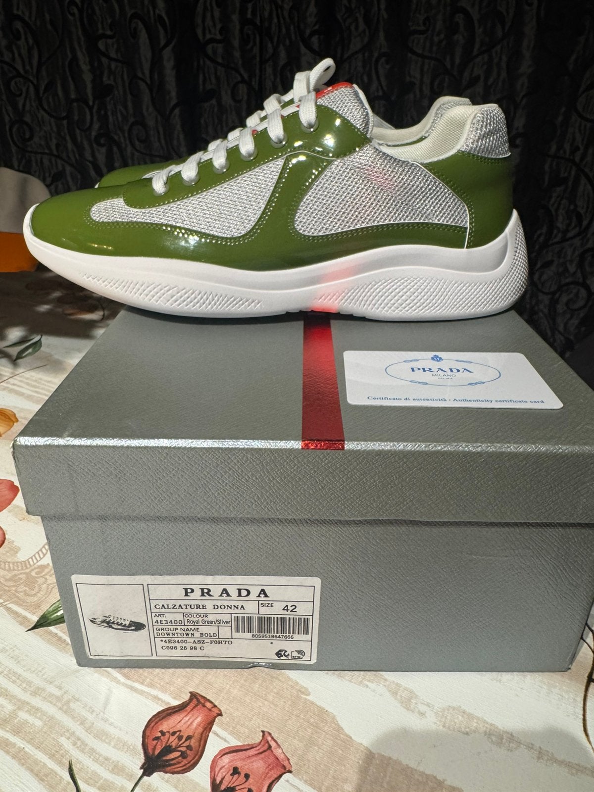 Prada America’s cup sneaker, Ophalen of Verzenden, Nieuw, Sneakers