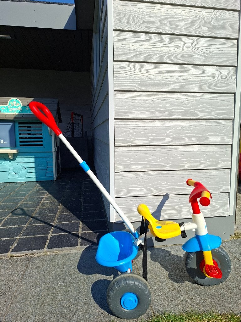 Driewieler Feber, Ophalen, Terugtraprem, Feber, Verstelbare zitting