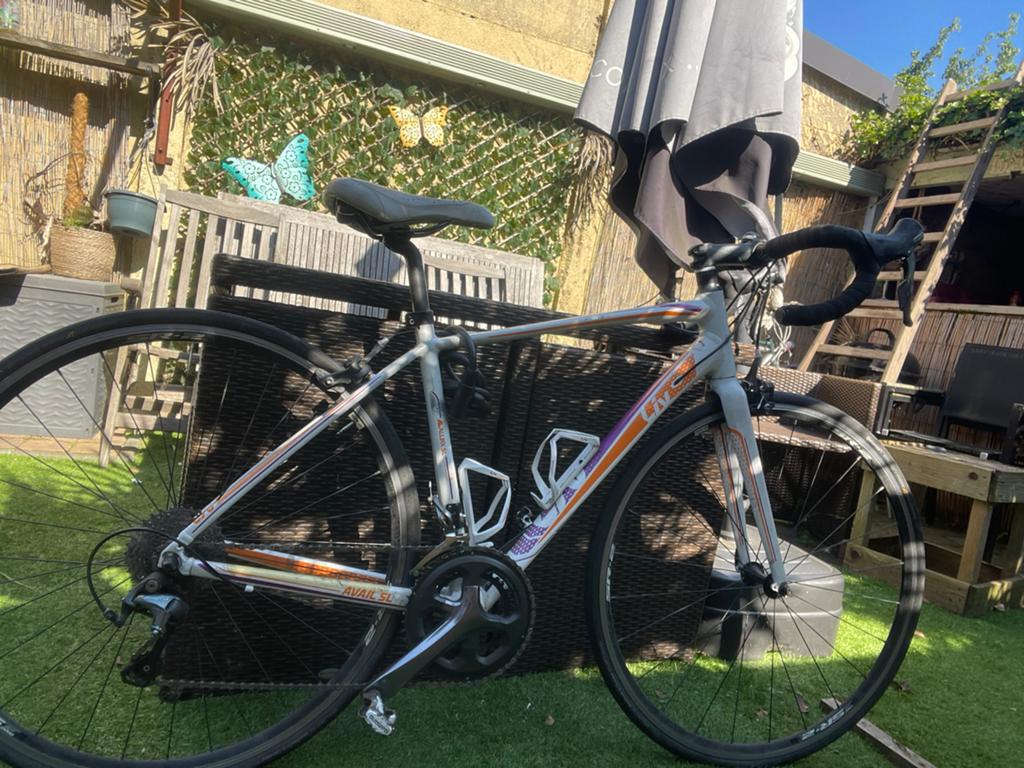 Dames koersfiets Shimano Tiagra, Fietsen en Brommers, Fietsen | Dames | Sportfietsen en Toerfietsen, Gebruikt, Overige merken