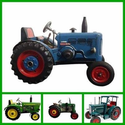 Modèle de tracteur Hanomag John Deer Lanz Zetor 1:24, Enlèvement ou Envoi, Neuf, Autres types