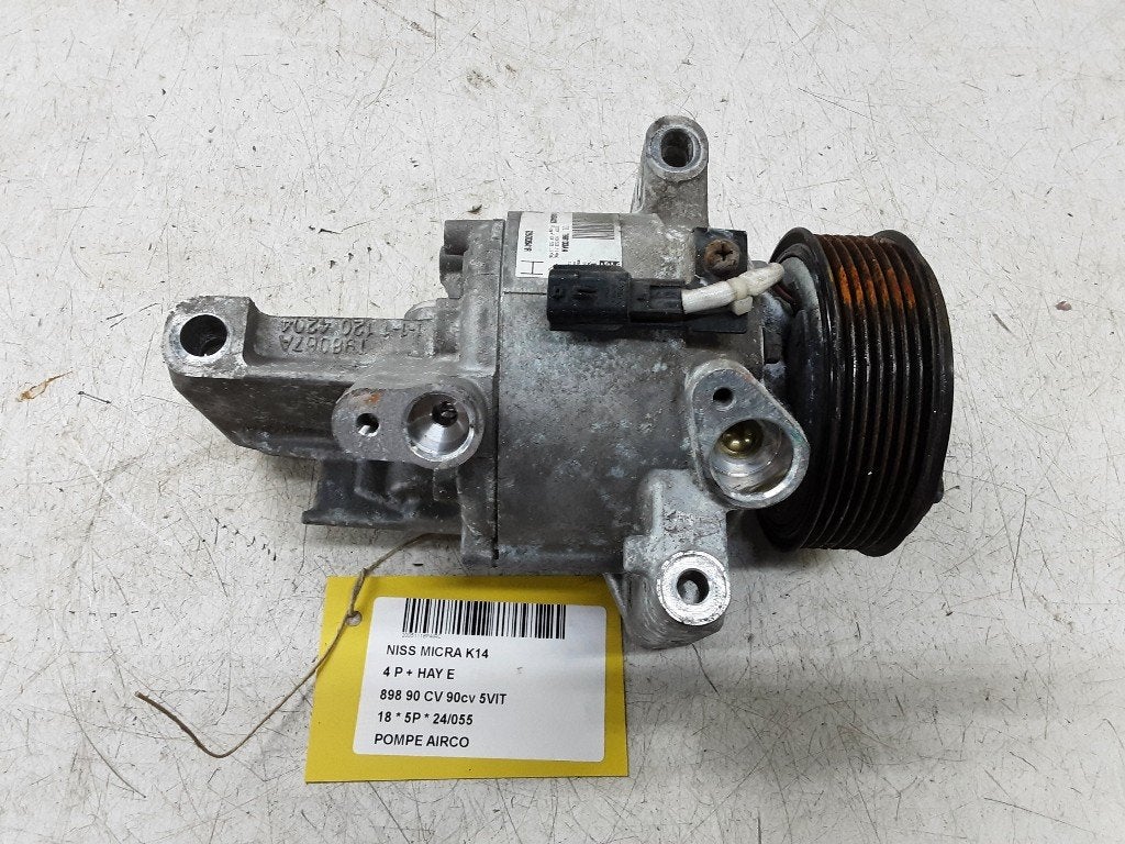 COMPRESSEUR CLIMATISATION Nissan Micra (K14) (926003541R), Germany@nissan-services.eu, Kronenweg 38
50389  Wesseling, DE, Utilisé