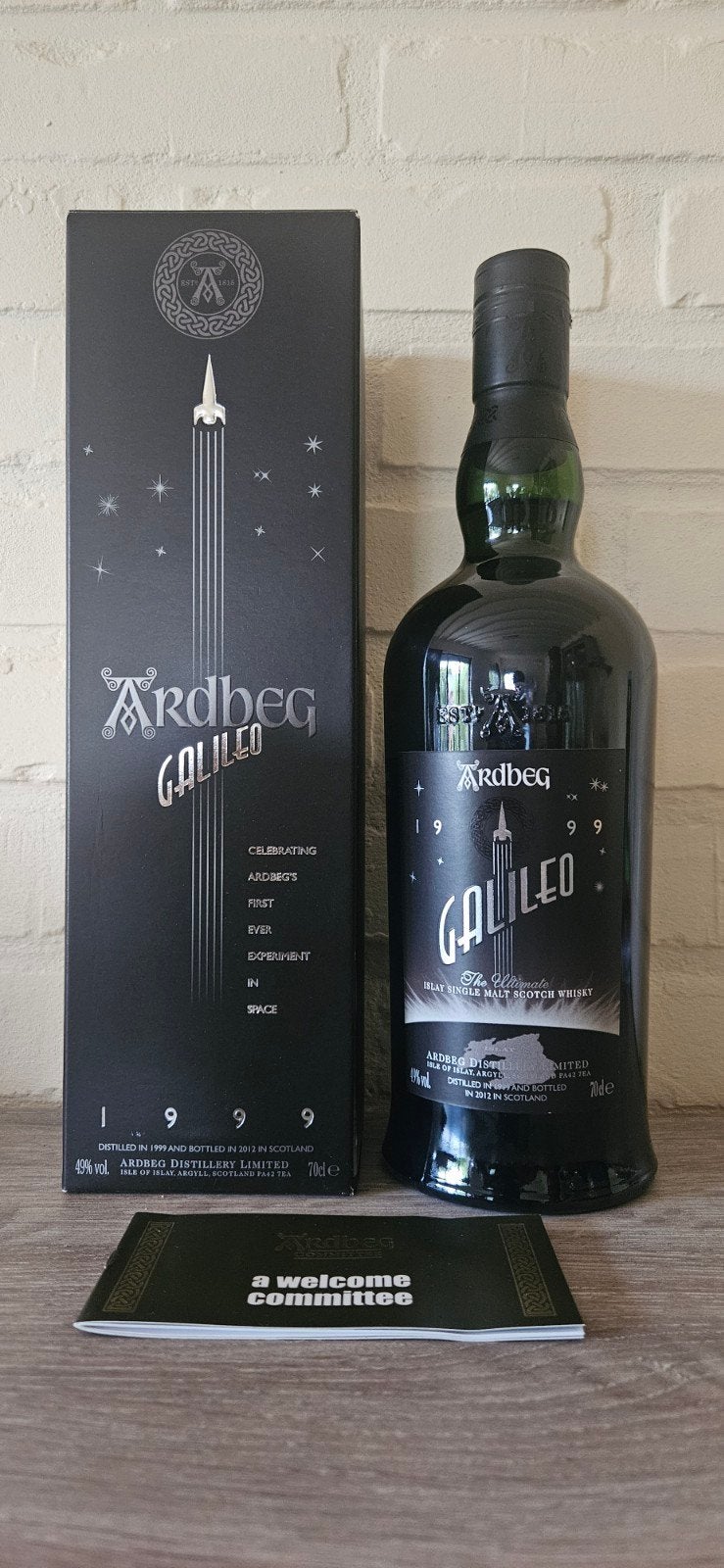 Whisky Ardbeg Galileo 1999, Enlèvement ou Envoi
