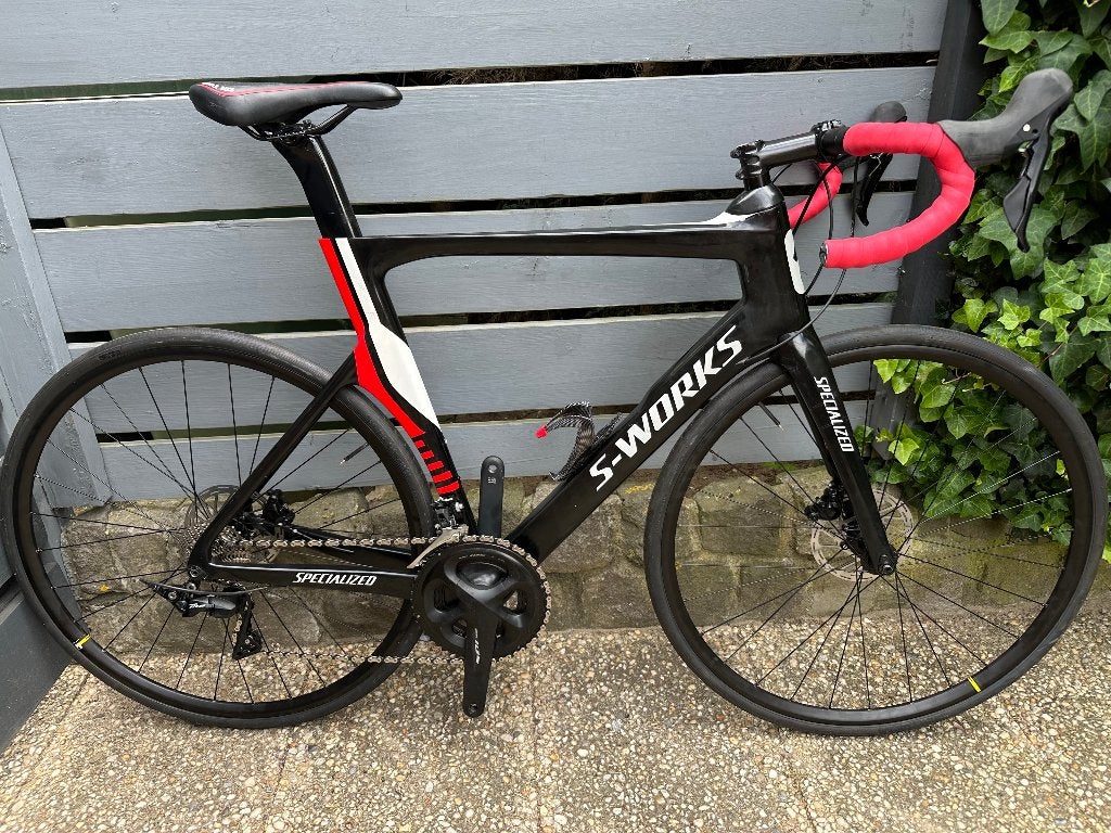 CARBON RACEFIETS SPECIALIZED S-WORKS 56cm., 28 inch, Carbon, Ophalen of Verzenden, Zo goed als nieuw