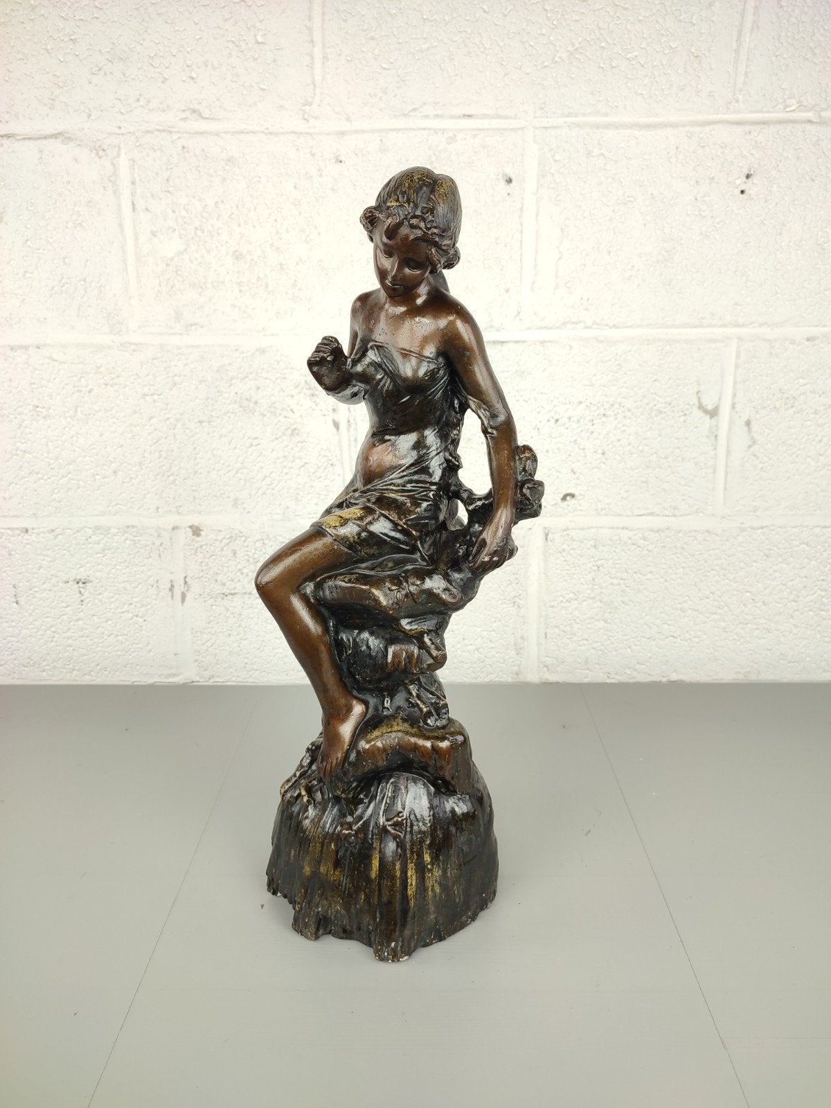Groot gipsen beeld, Ophalen, Brons, Beeld