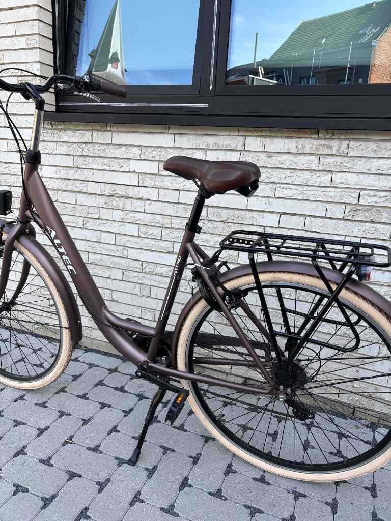 Altec Metro 7 Damesfiets 28inch 52cm Terra Brown, Fietsen en Brommers, Gebruikt, Versnellingen, 50 tot 53 cm, Schijfrem