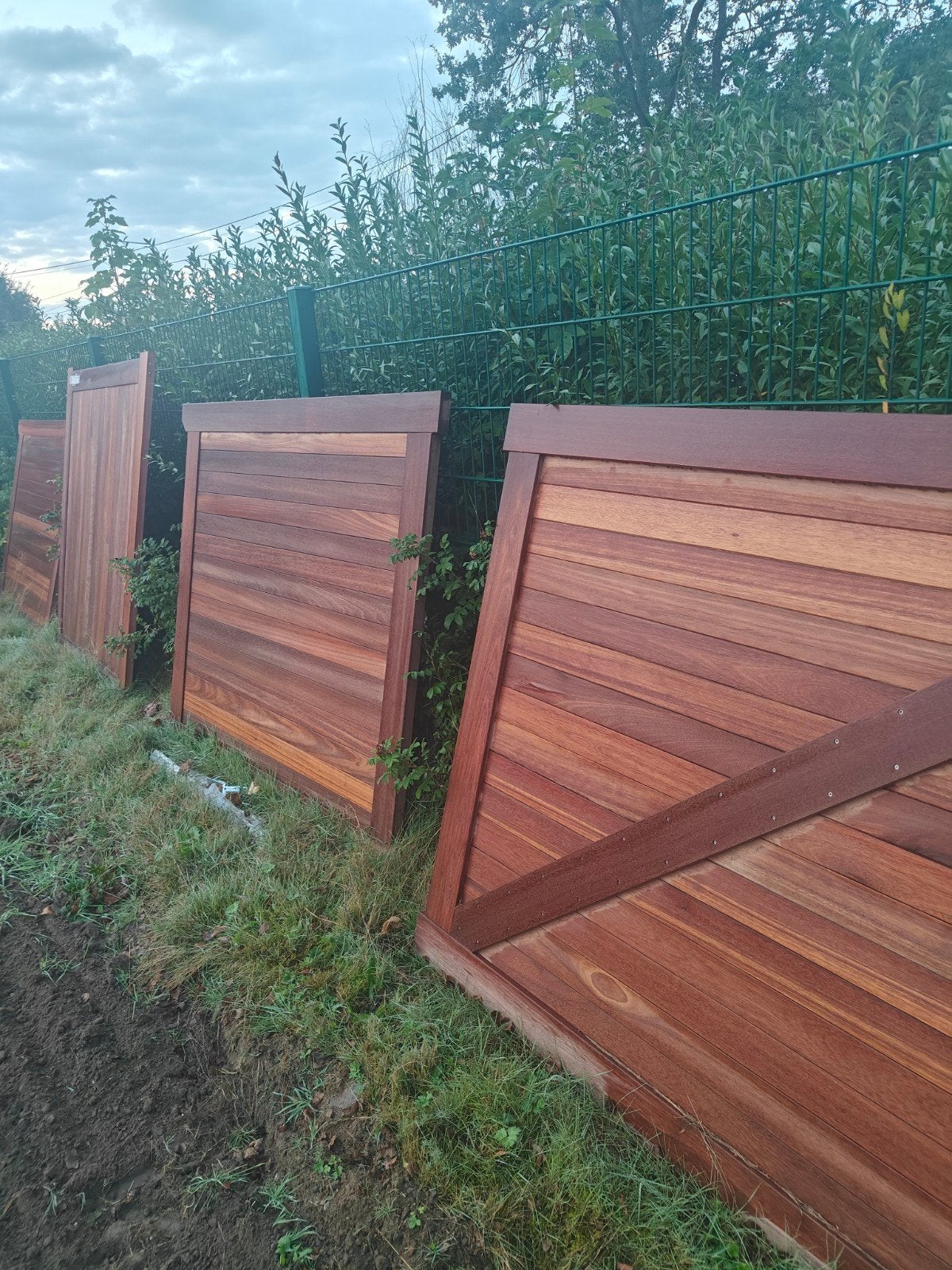 tuinpoort hard hout twee stuks nieuw Elephant, Enlèvement