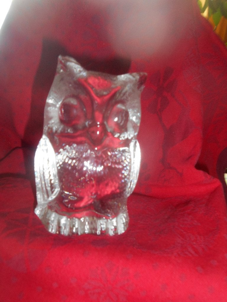 Hibou cristal VSL, Enlèvement ou Envoi, Neuf, Cristal, Statue(s)