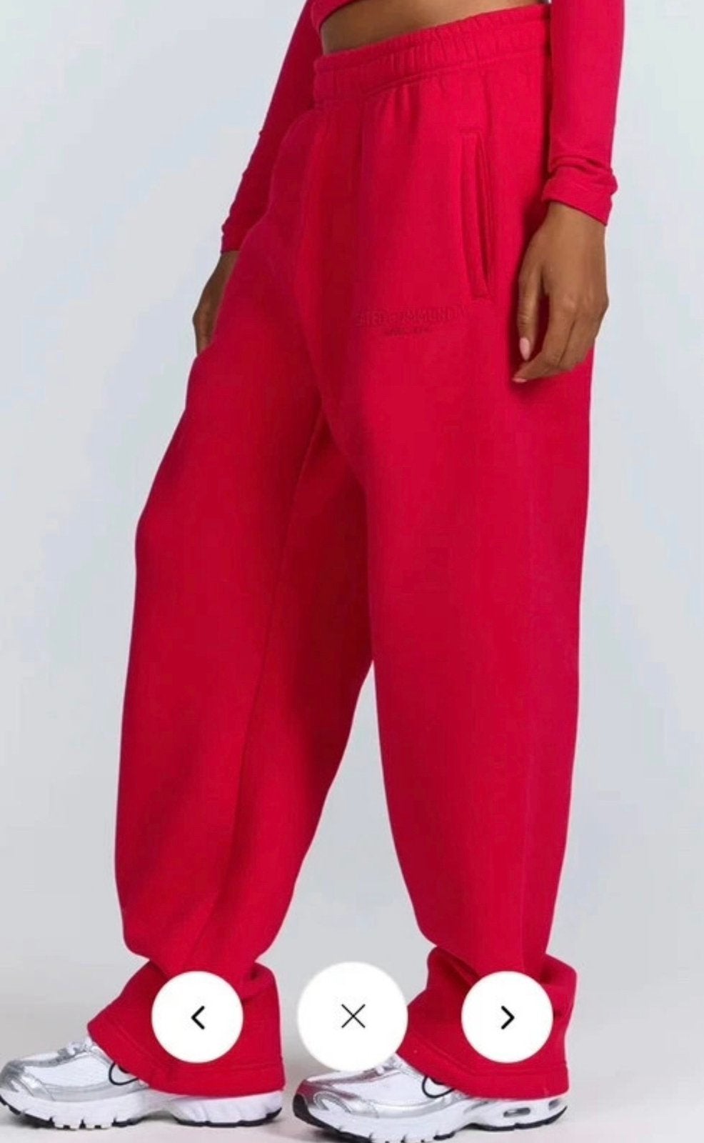 Trainingsbroek Hidden Hills, Ophalen, Nieuw, Maat 34 (XS) of kleiner, Rood