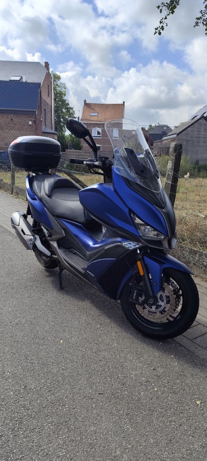 Kymco 400 xciting S 7800km 2019 bleue, Utilisé, Essence, Enlèvement, 400 cm³