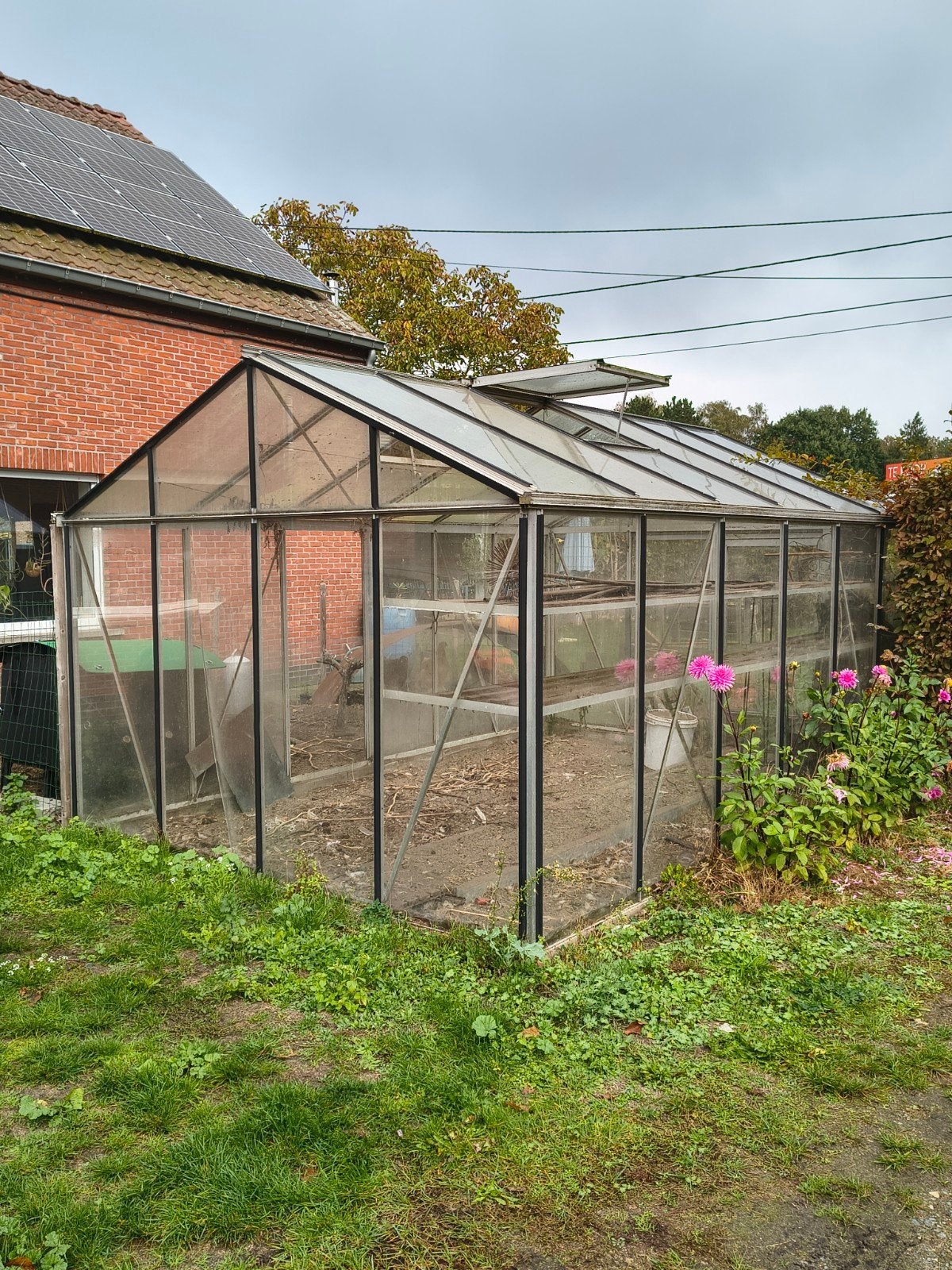 serre aluminium 3x4.5m, Ophalen, Aluminium