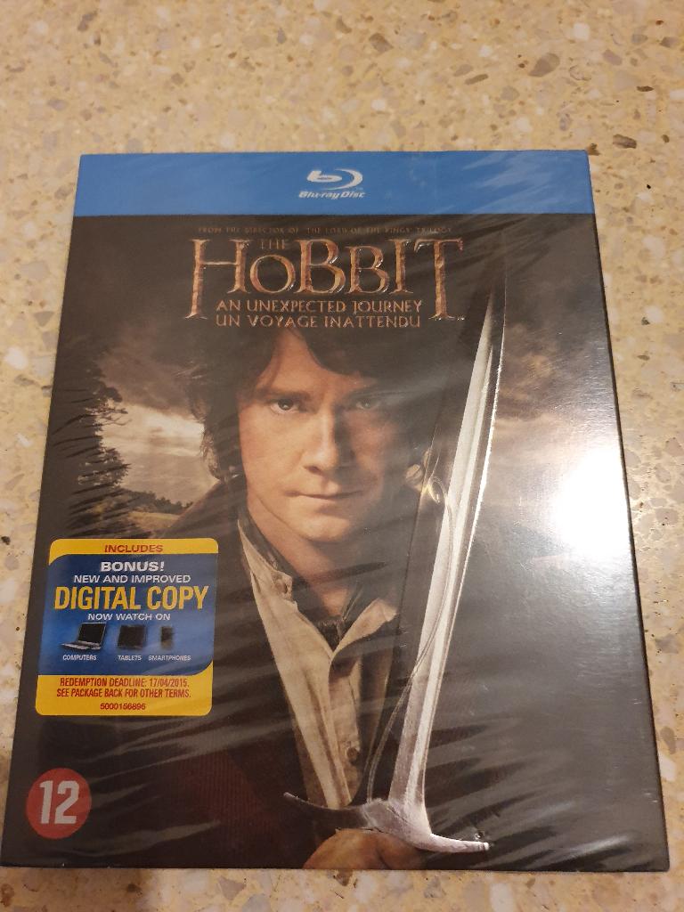 Blu ray the hobbit an unexpected Journey sealed, Cd's en Dvd's, Blu-ray, Ophalen of Verzenden, Nieuw in verpakking, Avontuur