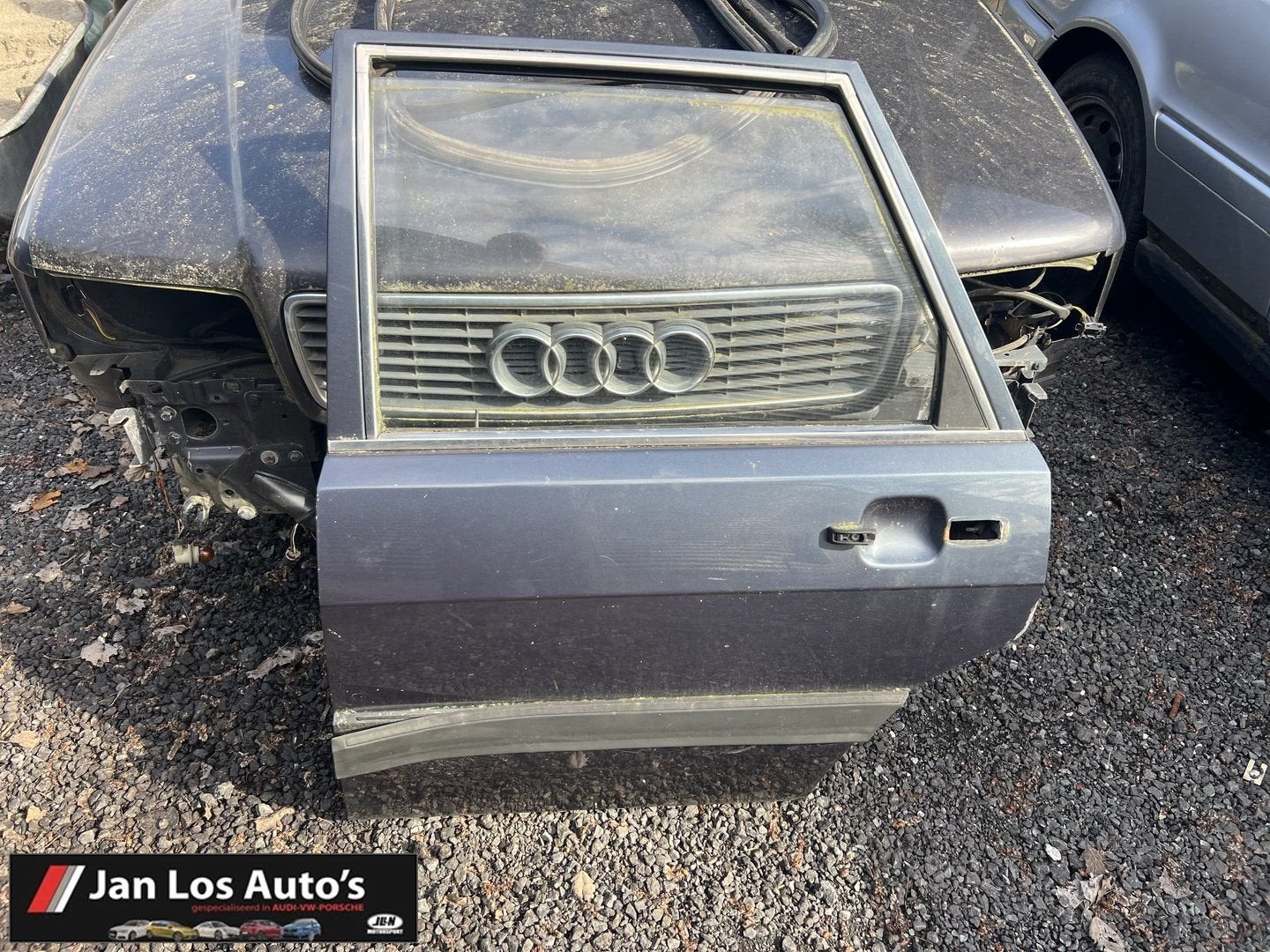Audi 80 B2 typ 81 Portier deur la blauw, Arrière, -, -, Origine de la pièce connue