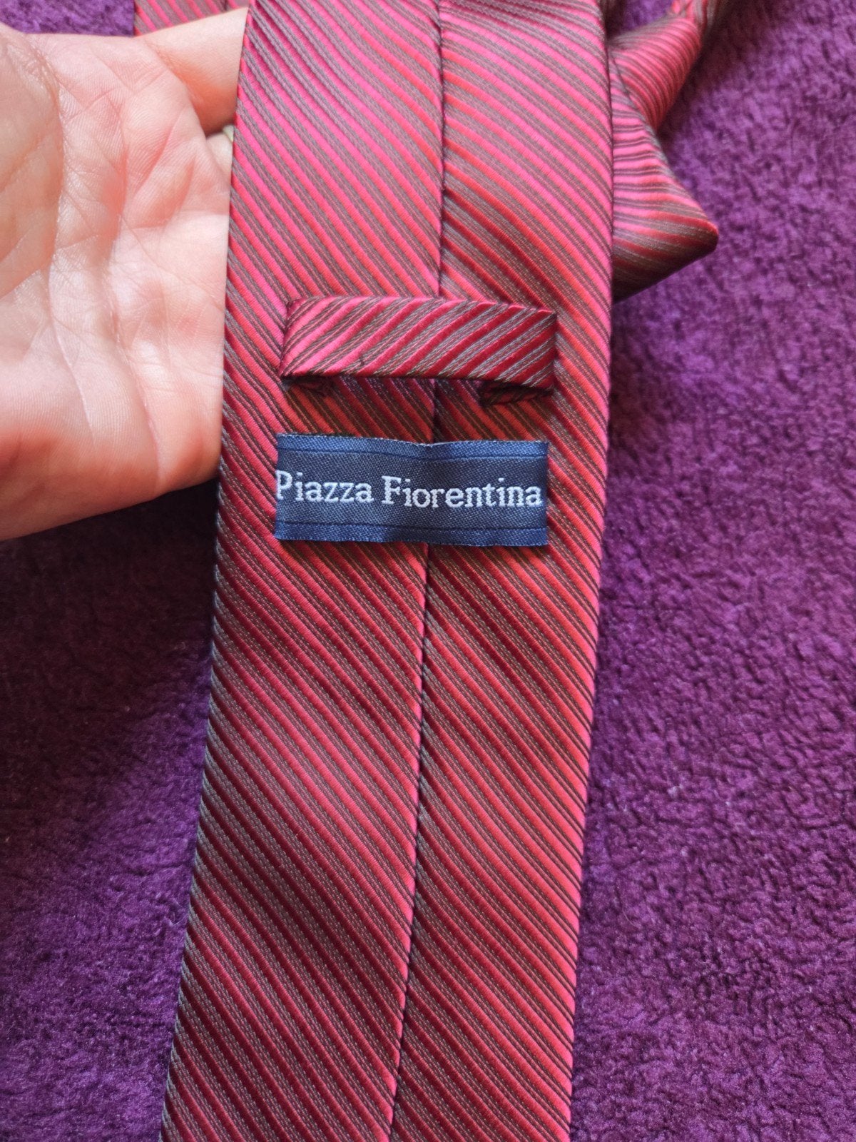 Cravate élégante pour homme de la marque Piazza Fiorentina., Vêtements | Hommes, Cravates, Envoi, Comme neuf, Rouge, Piazza fiorentina