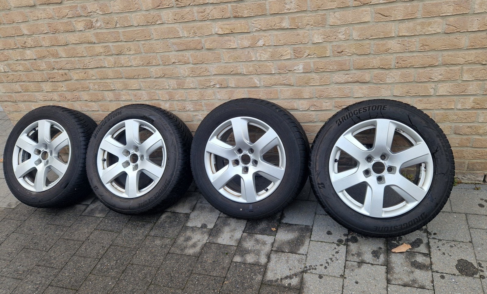Originele audi winterbanden, Ophalen, Gebruikt, 17 inch, Winterbanden