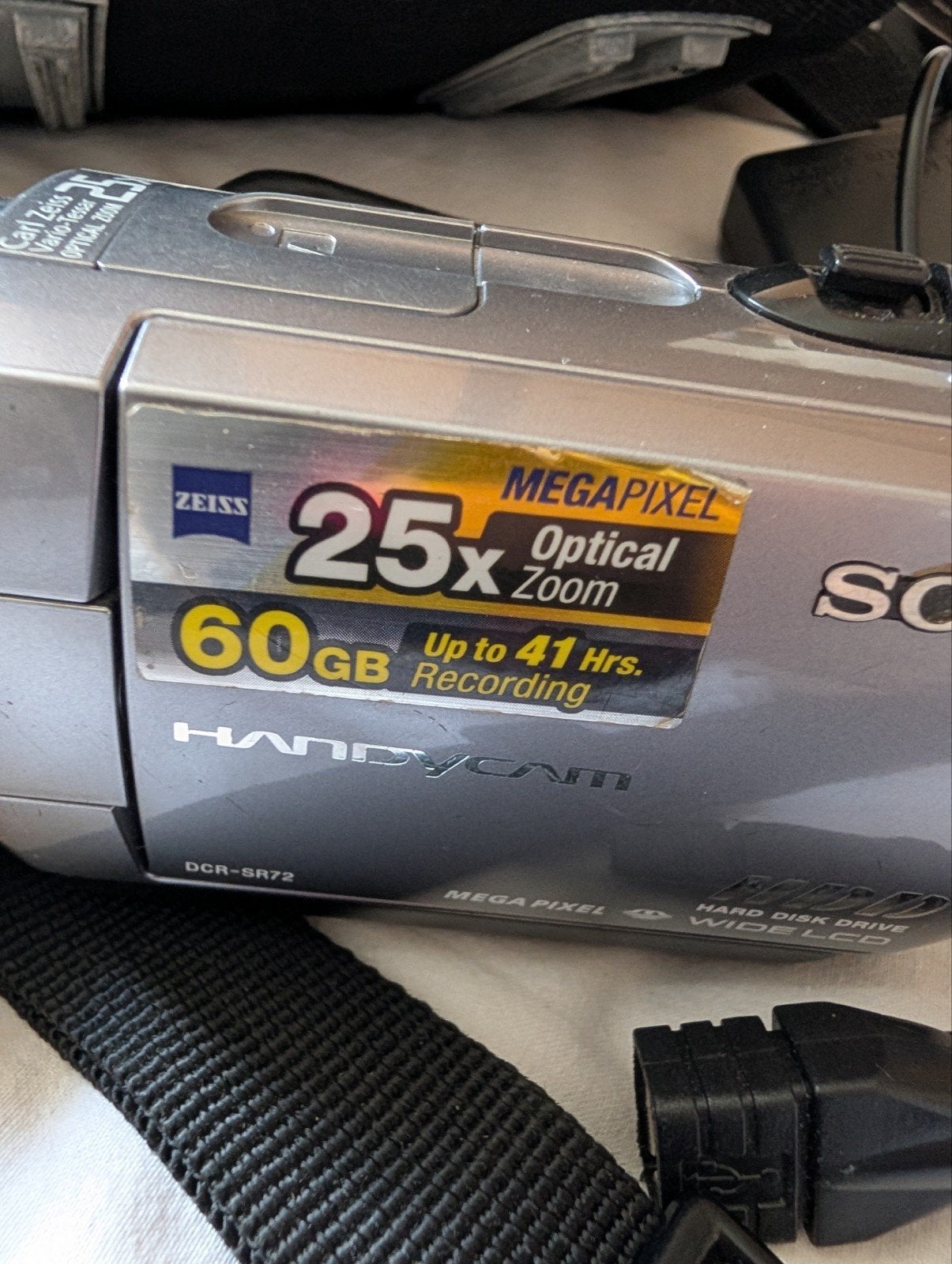 Sony Handycam DCR-SR72 te koop, TV, Hi-fi & Vidéo, Caméscopes numériques, Envoi, Disque dur, Caméra, Sony