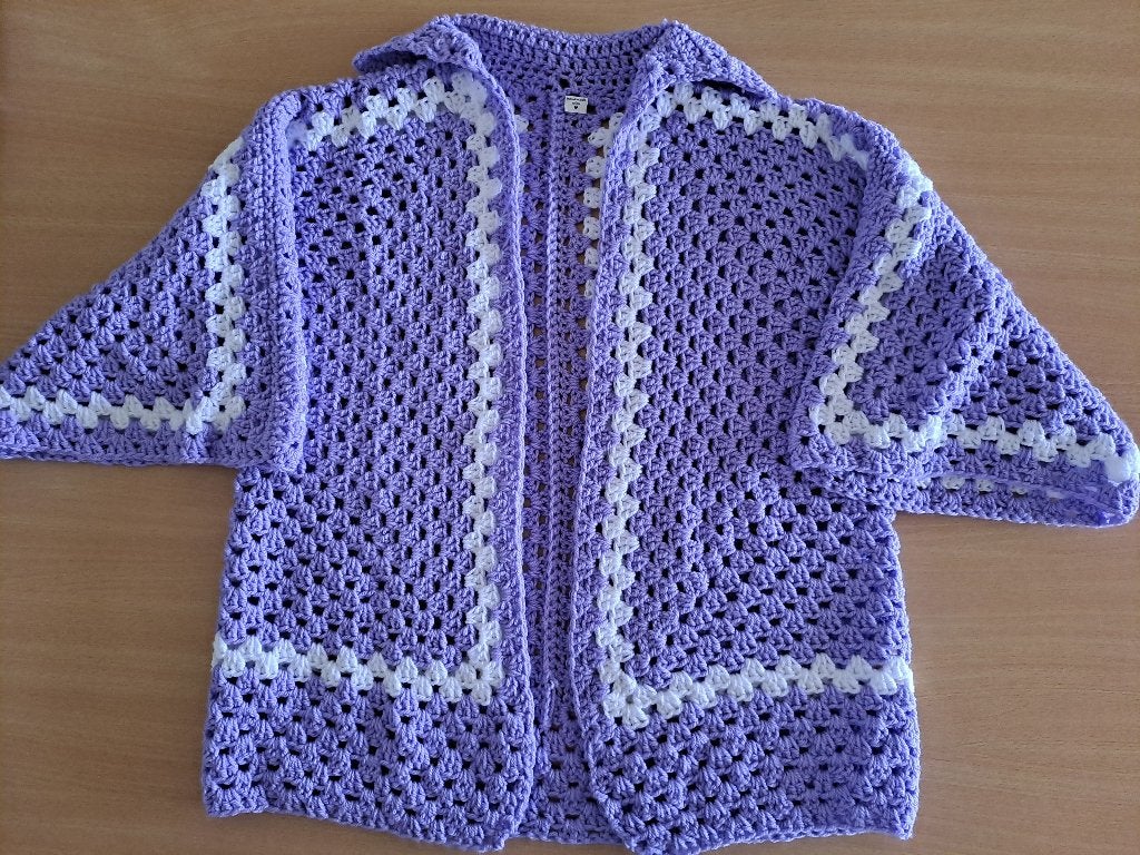 Handgemaakte hexagon dames, XL, Ophalen, Nieuw, Maat 42/44 (L), Paars