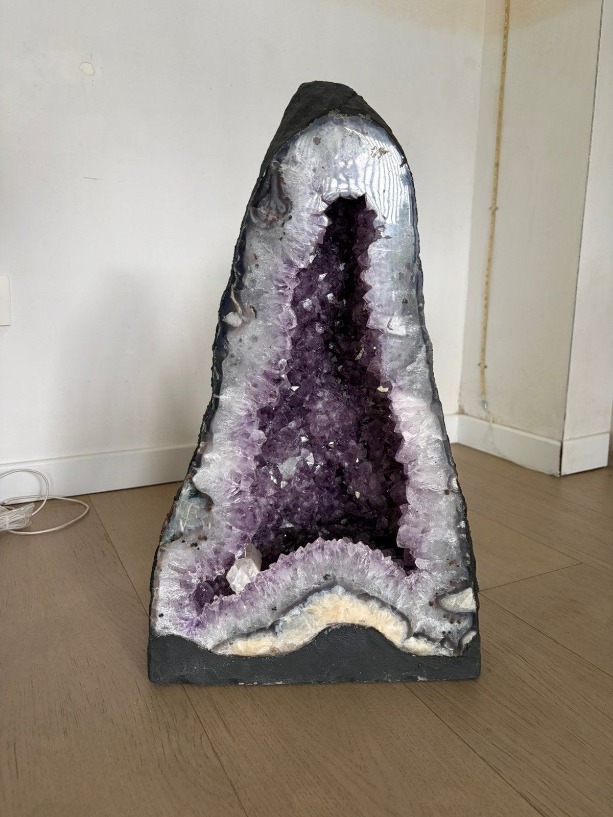 Amethist geode, Ophalen, Mineraal
