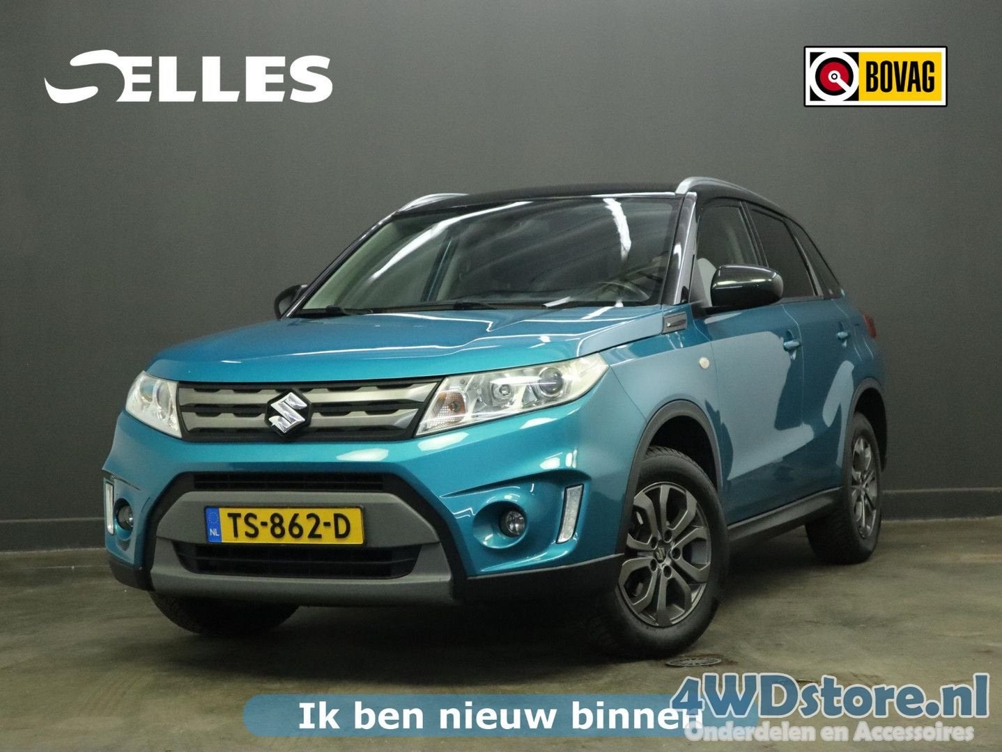 Suzuki Vitara 1.6 Comfort | climatisation | navigatie | Blue, Autos, Noir, 123 g/km, Vitara, SUV ou Tout-terrain