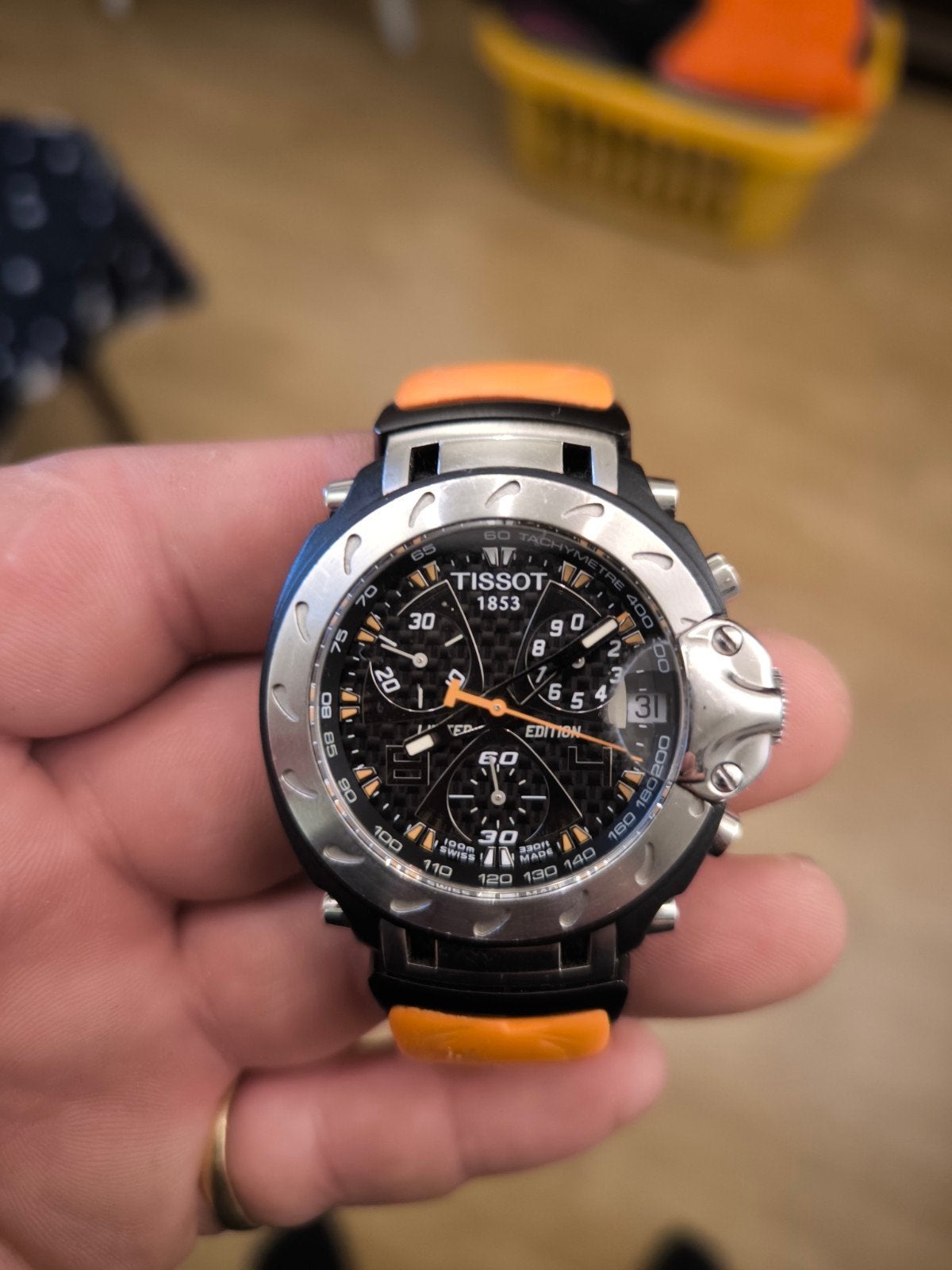 Montre Tissot , Collaboration Nicky Hayden / limited edition, Handtassen en Accessoires, Horloges | Heren, Polshorloge, Kunststof