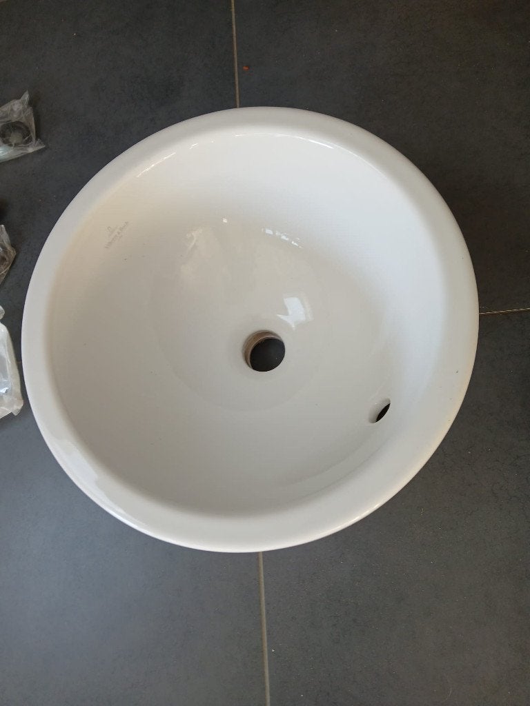 Vasque Villeroy et Boch avec robinet, Bricolage & Construction, Sanitaire, Enlèvement, Neuf, Lavabo