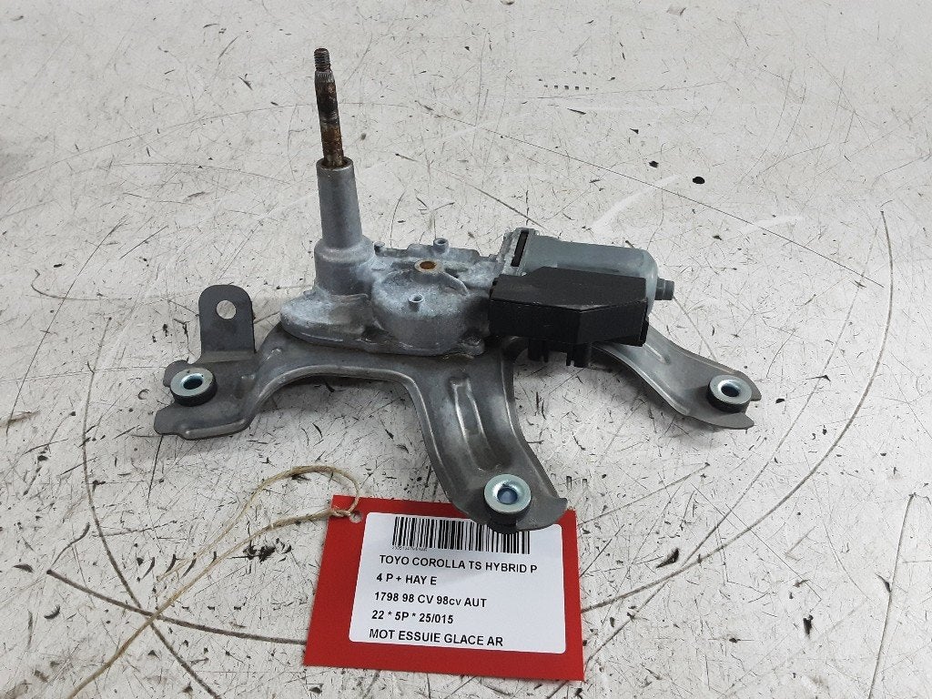 RUITENWISSERMOTOR ACHTER Toyota Corolla (E21) (8513002070), Gebruikt, Mevr. I. Hauben, Toyota, Rue de l'Espoir 34 34
4030  GRIVEGNÉE, BE
