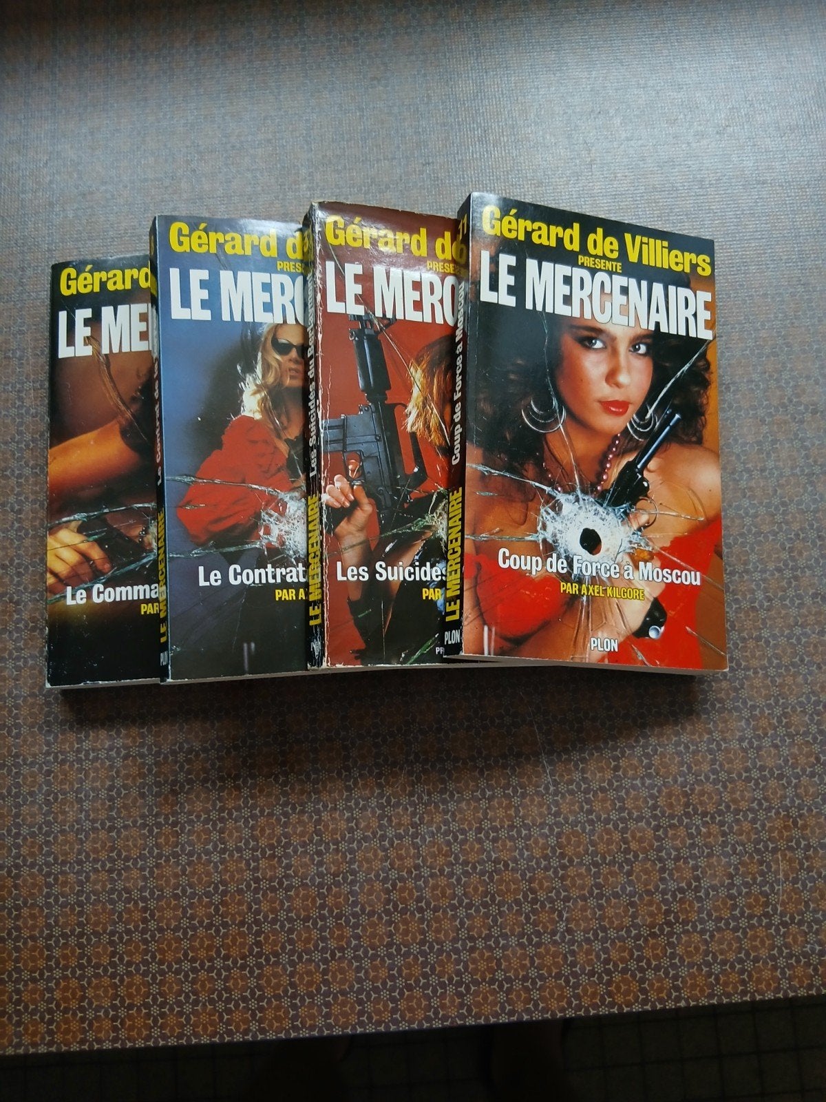 Set van 4 boeken The Executioner van Axel Kilgore, Ophalen of Verzenden, Gelezen, Axel Kilgore