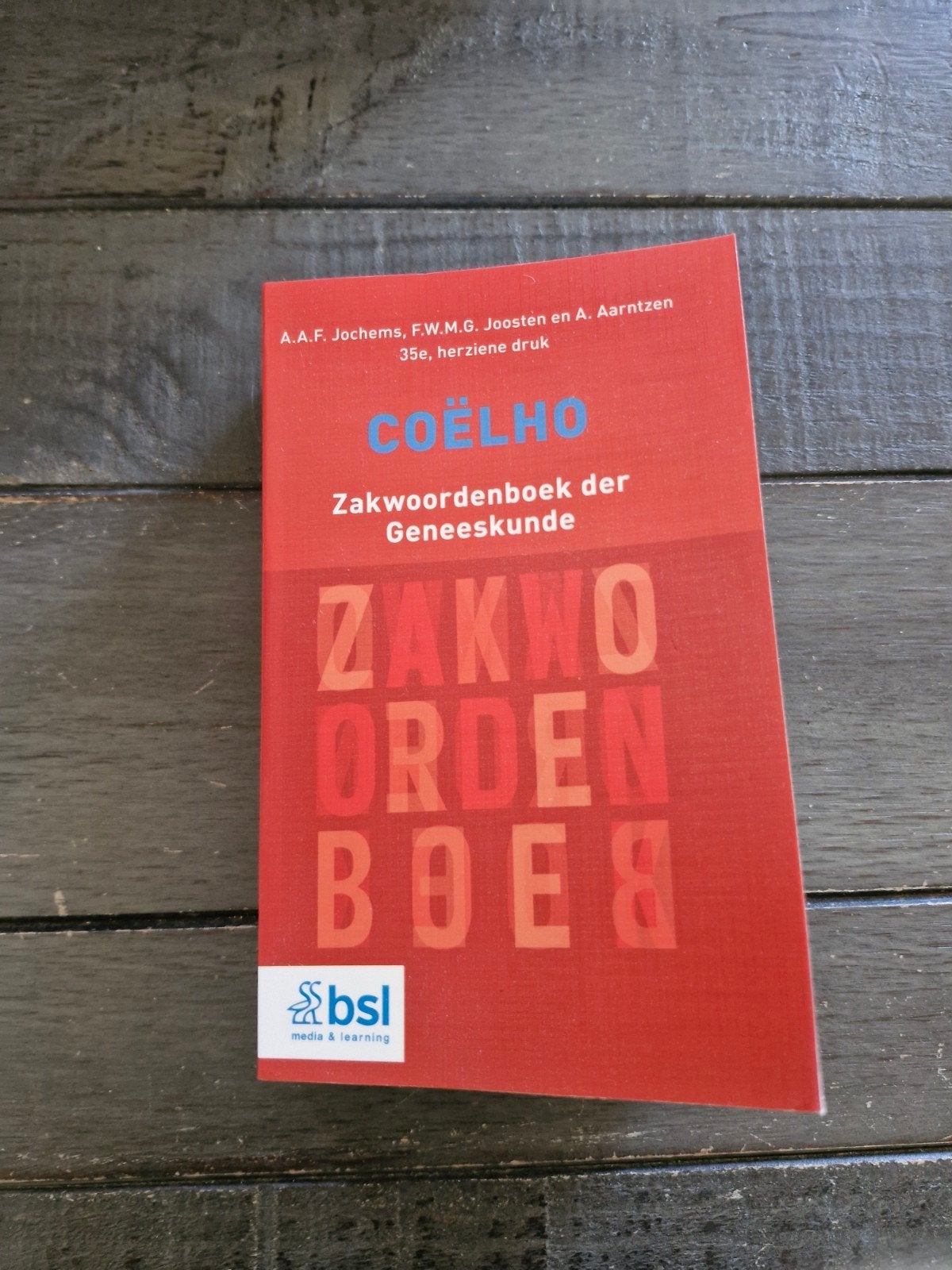 zakwoordenboek der geneeskunde - Coëlho, Boeken, Ophalen