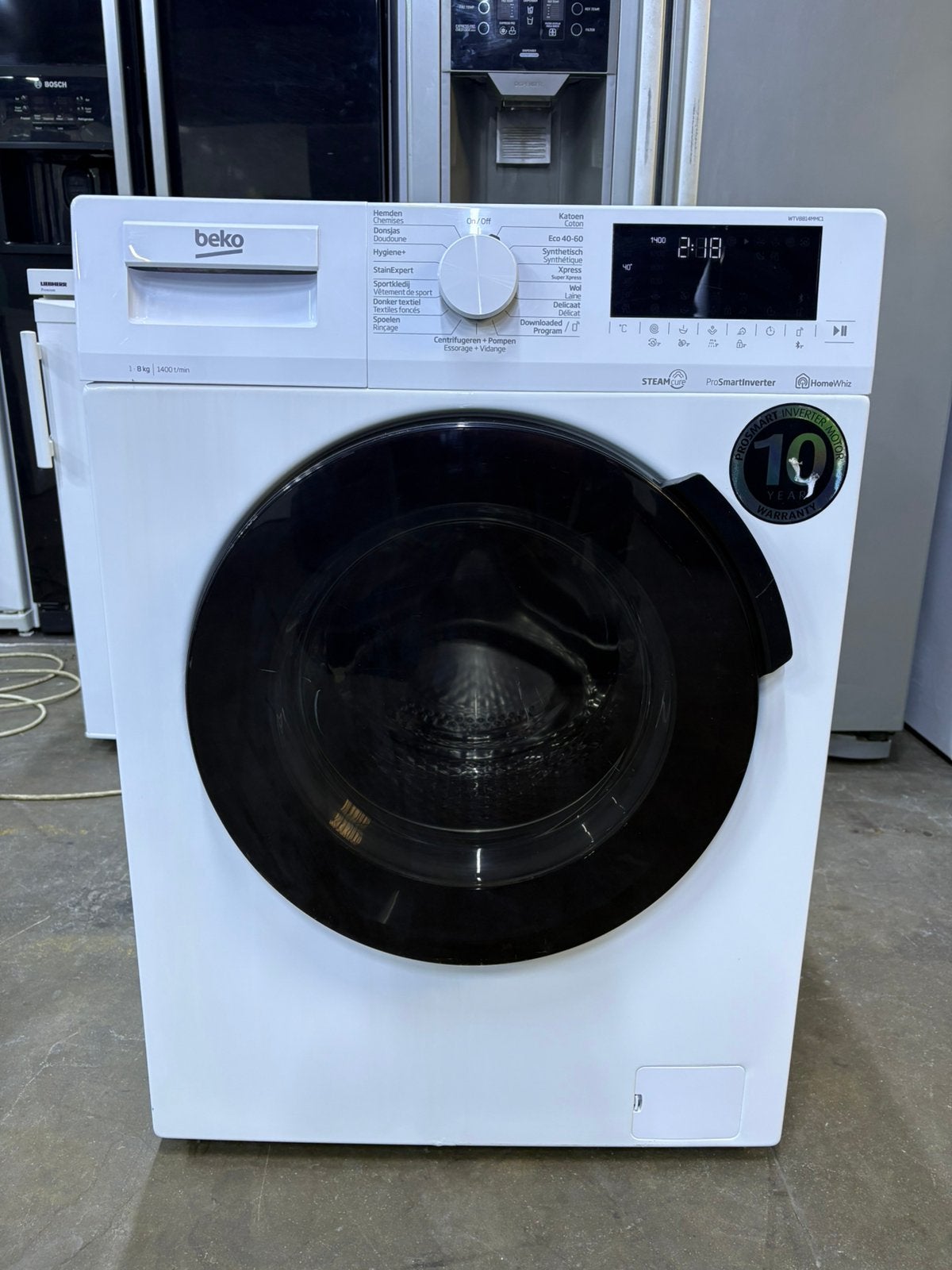 Wasmachine Beko A+++ 8 kg met GARANTIE, Ophalen of Verzenden, Zo goed als nieuw
