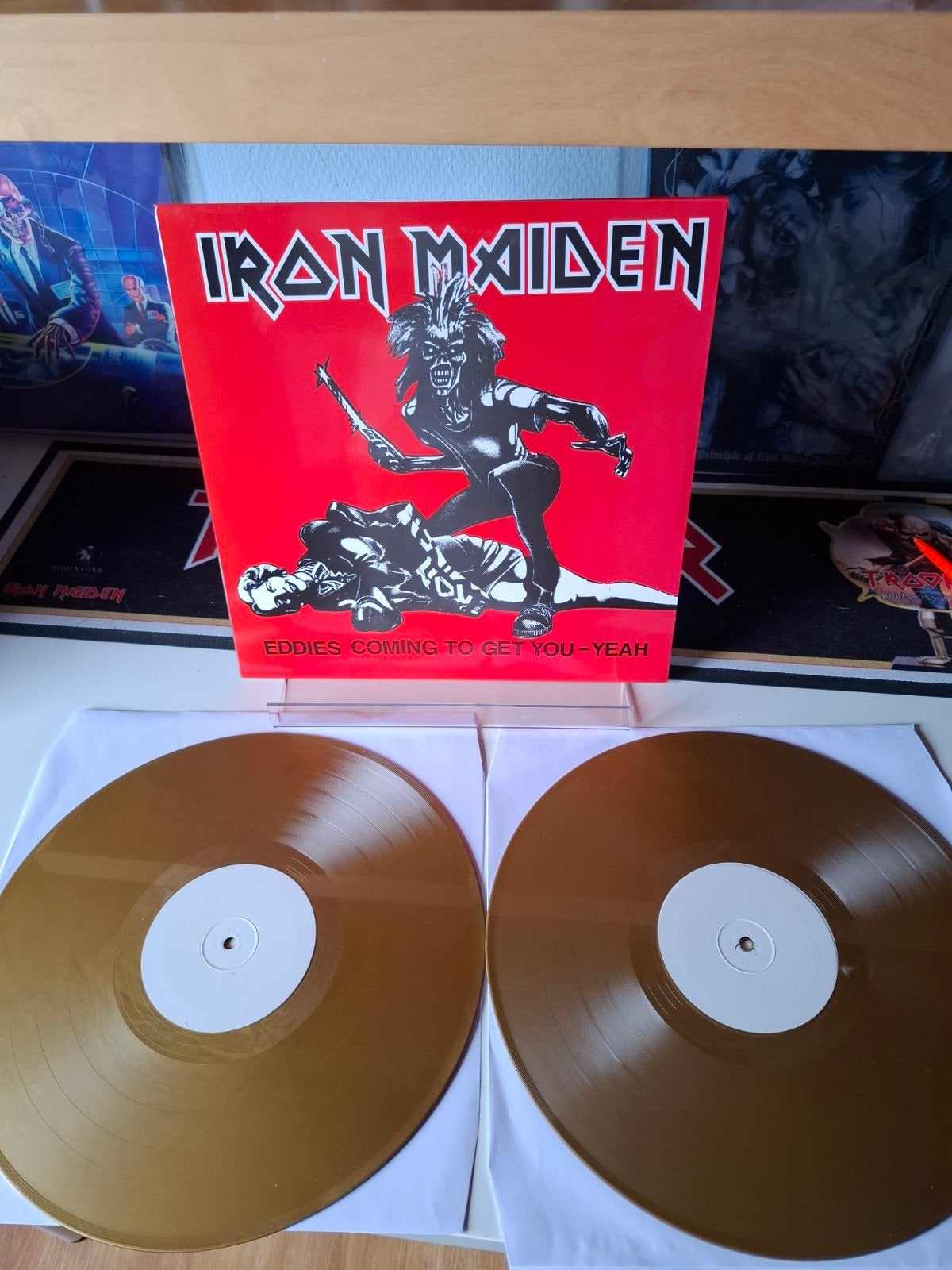 Iron maiden-Eddies Coming to Get You, Enlèvement ou Envoi, Neuf, dans son emballage, 12 pouces, Double LP