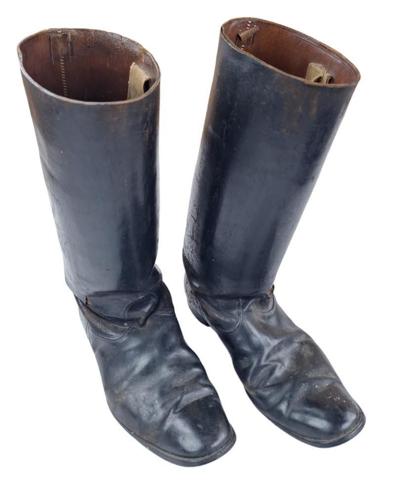 ensemble de bottes d'officier de la Wehrmacht, Collections, Objets militaires | Seconde Guerre mondiale, Enlèvement ou Envoi