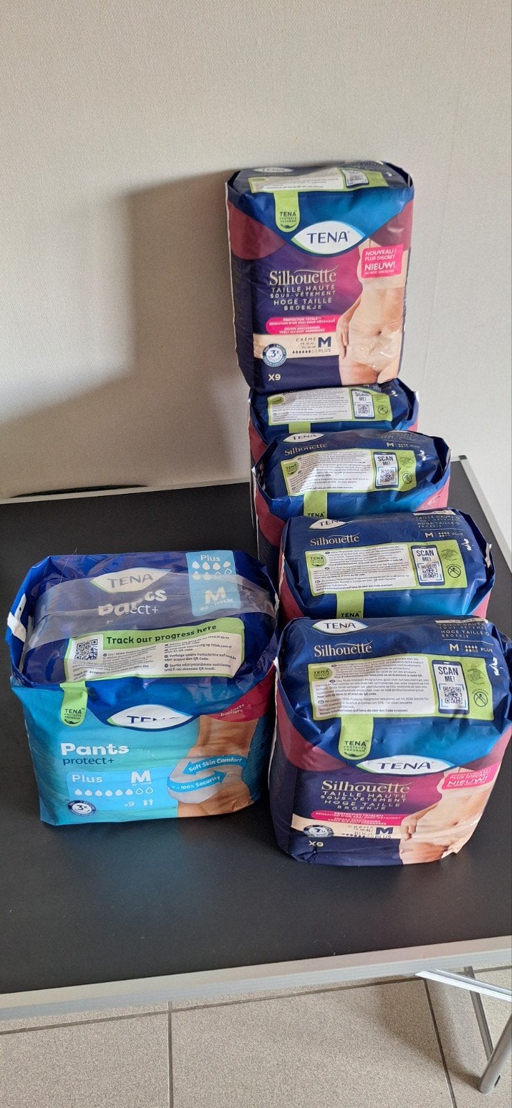 6x TENA Incontinentiebroekjes Maat M (Ongeopend), Diversen, Ophalen of Verzenden