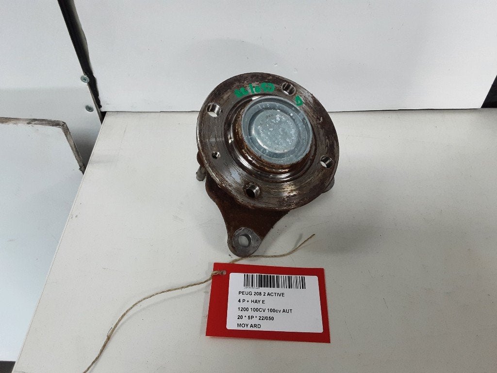 MOYEU DE ROUE ARRIÈRE DROIT Peugeot 208 II (UB / UH / UP), Mevr. I. Hauben, Utilisé, Rue de l'Espoir 34 34
4030  GRIVEGNÉE, BE