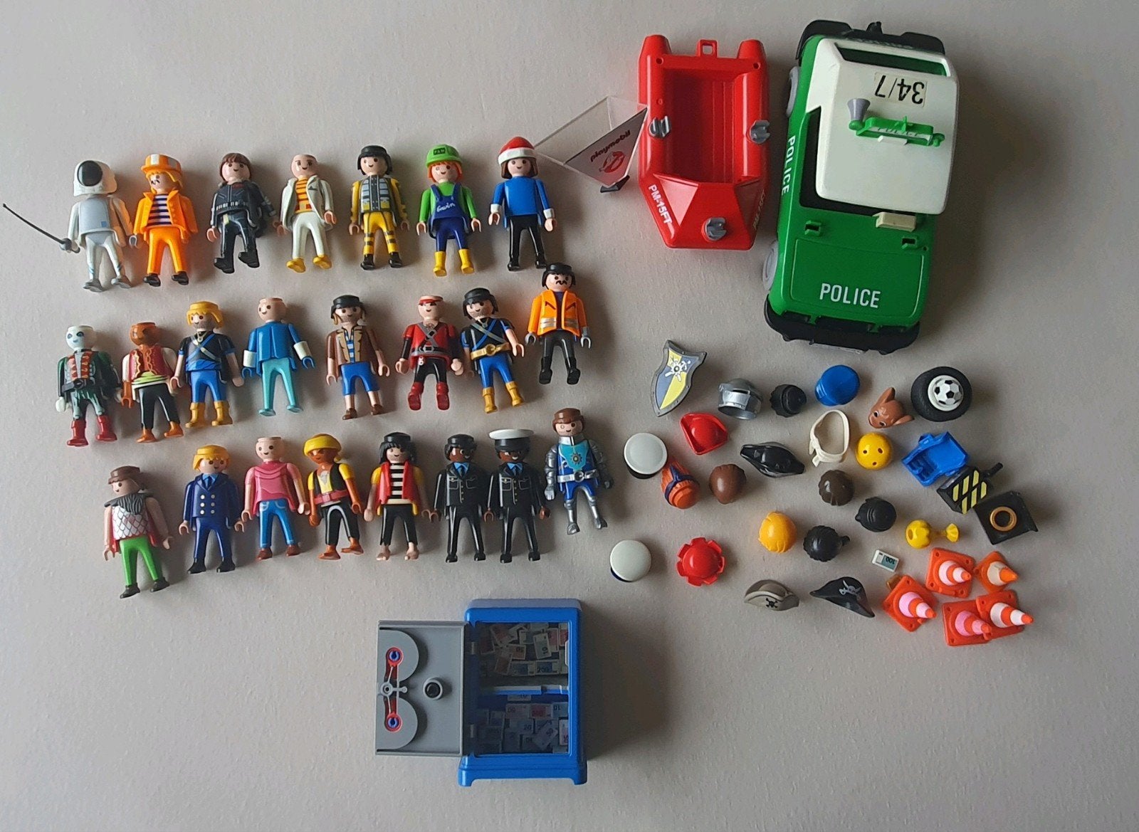 machine à sous Playmobil, Enlèvement