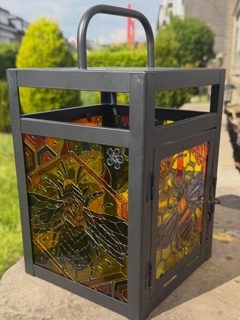Lampe a vitrail, Enlèvement, Neuf