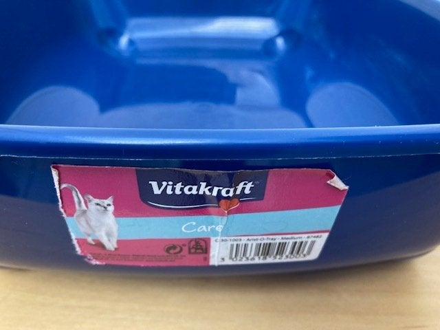 Petit bac à litière pour chat, Animaux & Accessoires, Enlèvement ou Envoi, Comme neuf, Ouvert