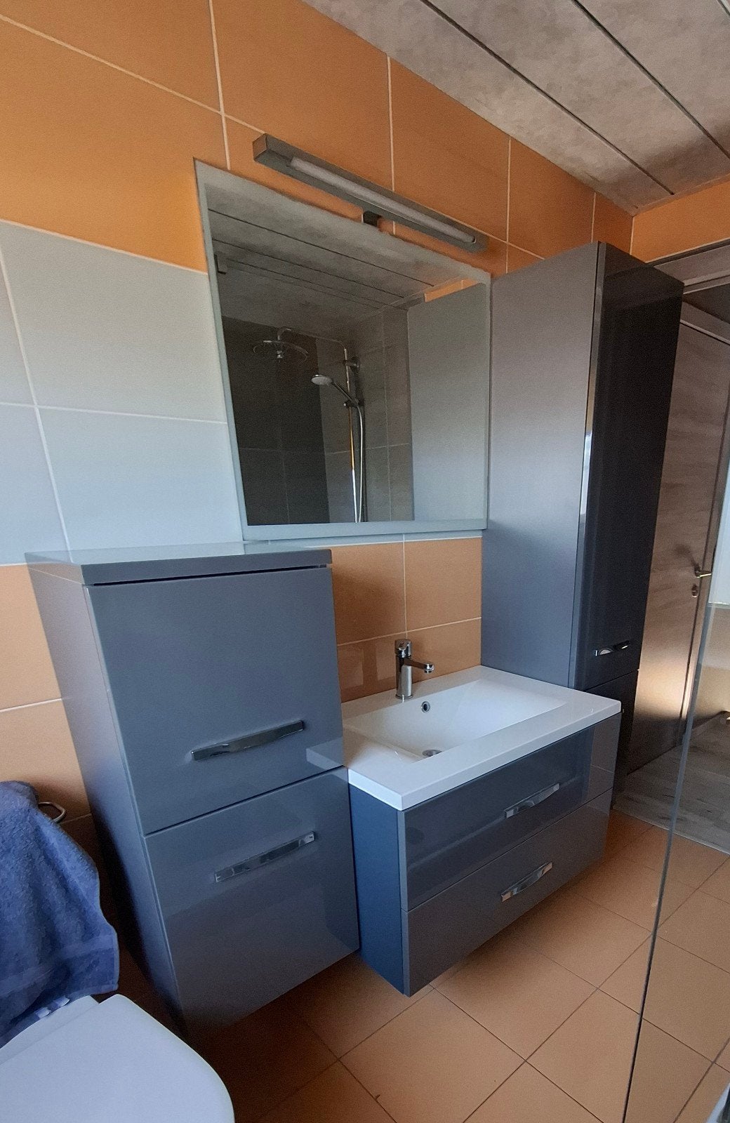 badkamer meubel, Ophalen