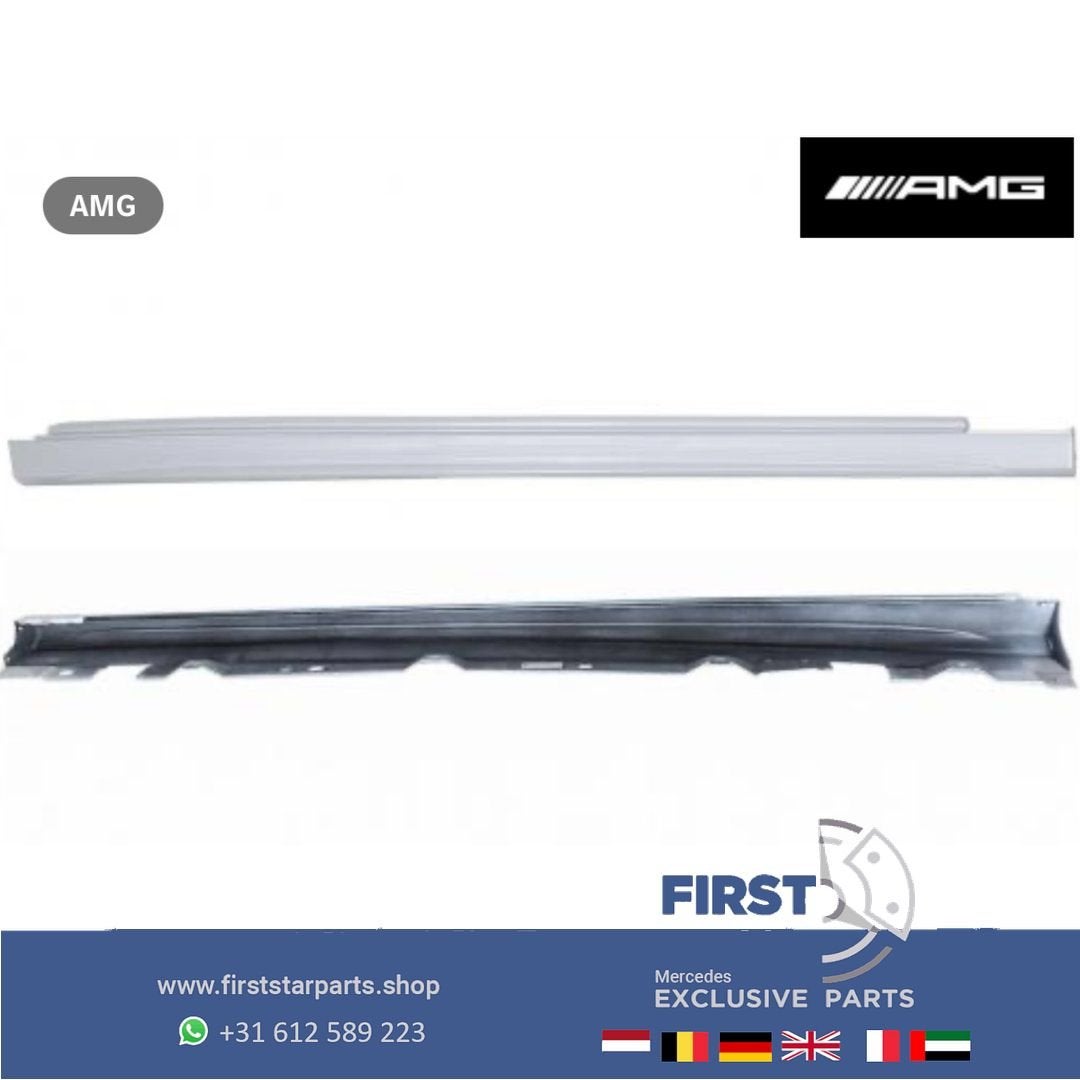 W118 C118 X118 CLA AMG LINE / CLA35 ZIJSKIRT RECHTS Originee, Droite, Utilisé, -, -