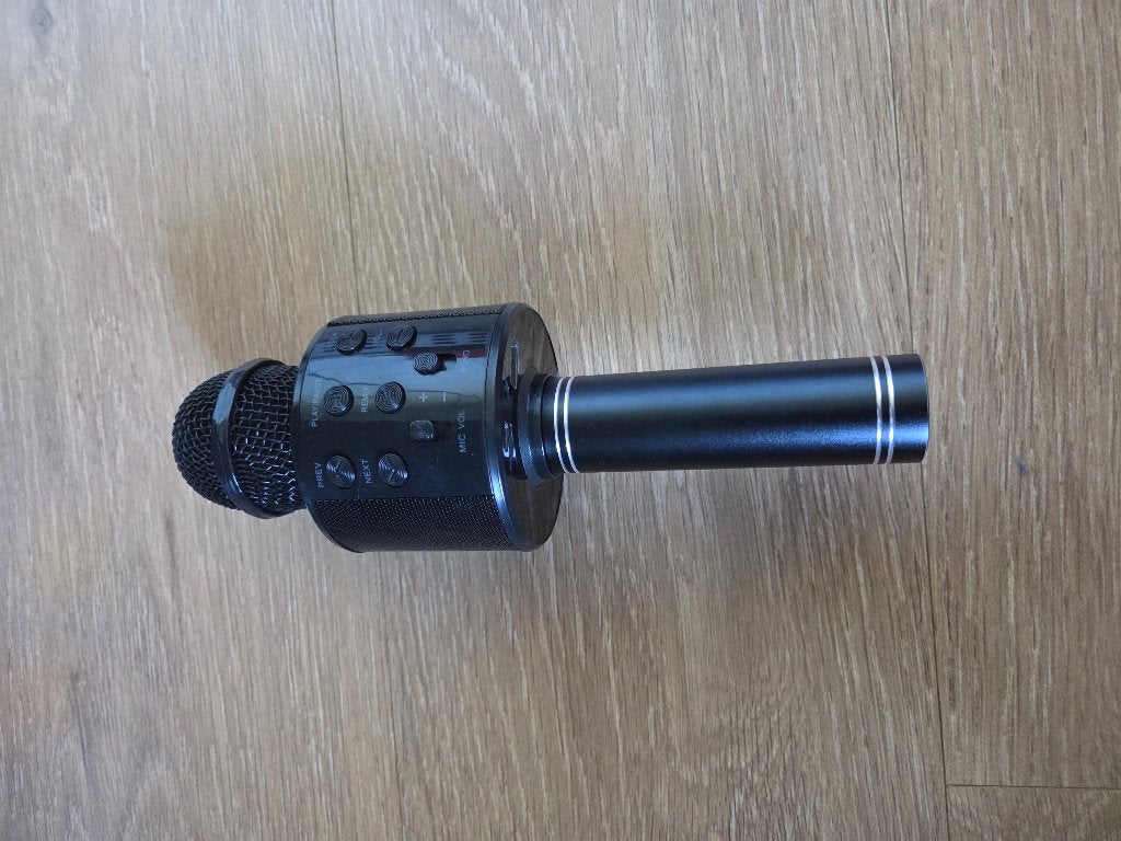 n-gear microfoon met luidspreker en effecten, Muziek en Instrumenten, Microfoons, Ophalen of Verzenden, Zo goed als nieuw, Overige typen