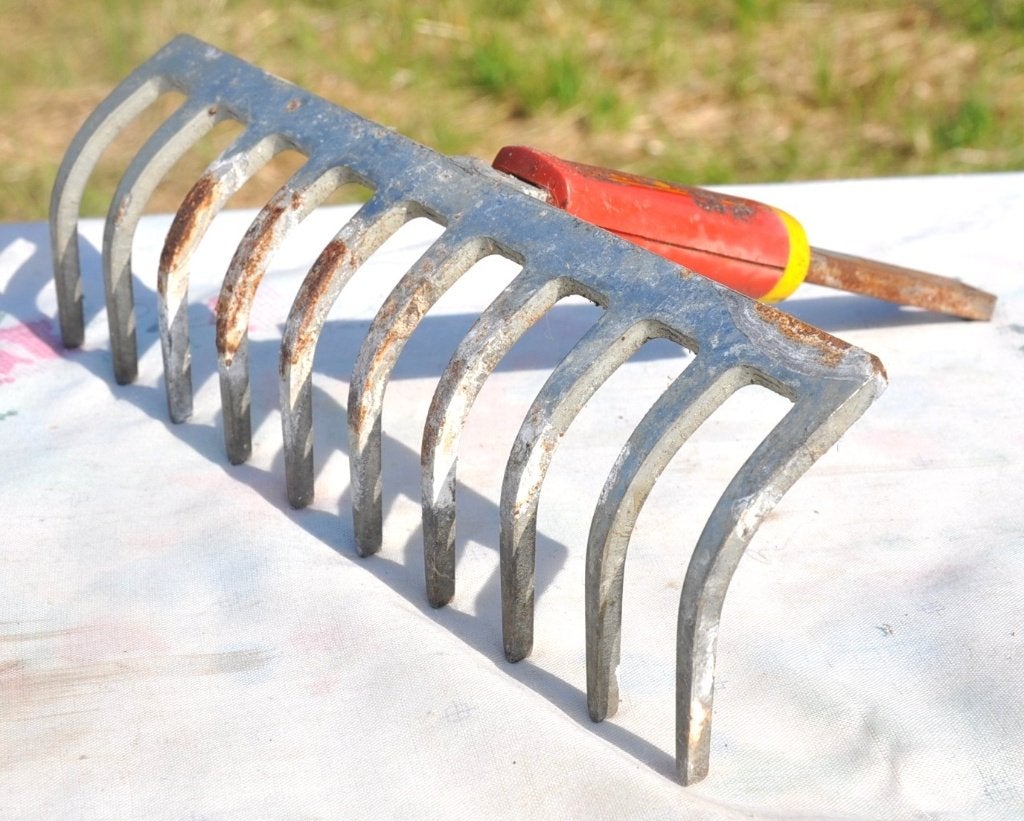 tête de râteau wolf garden sans manche, Ophalen of Verzenden, Gebruikt, Hark, WOLF Garten